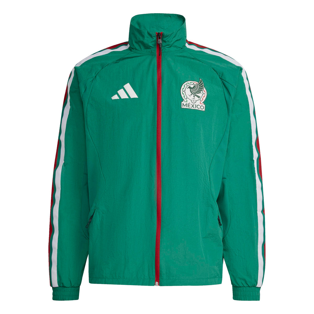 adidas Mexico Home 2026 Anthem Jacket - JZ6458-ADIDAS by adidas | Available at Niky's Sports