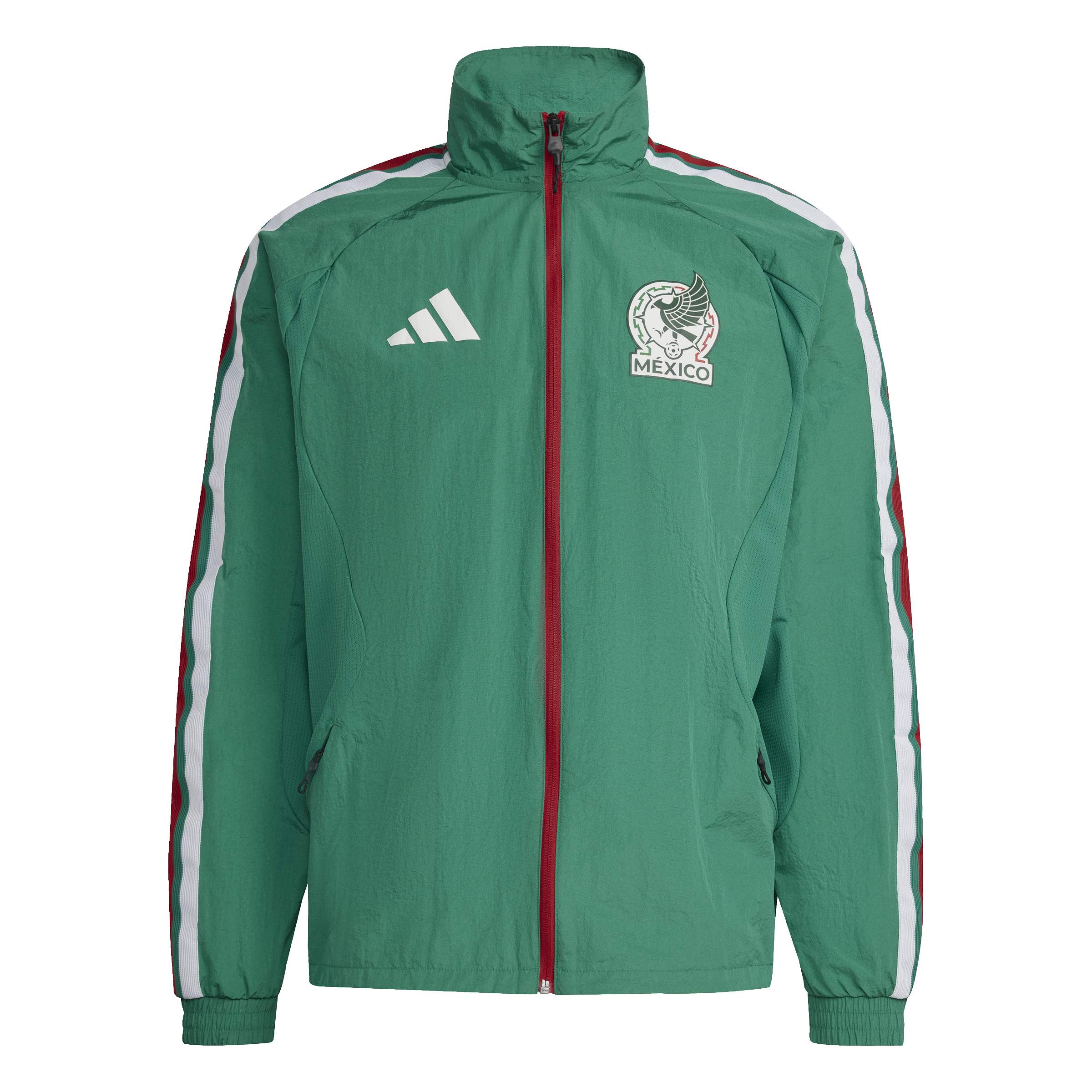 adidas Mexico Home 2026 Anthem Jacket - JZ6458-ADIDAS by adidas | Available at Niky's Sports