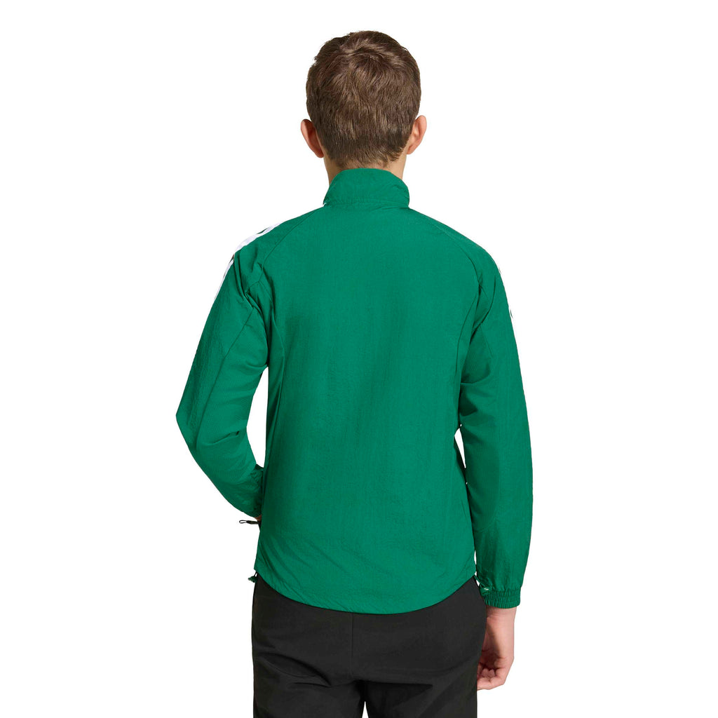 adidas Mexico Home 2026 Anthem Jacket Kids - JZ6460-ADIDAS by adidas | Available at Niky's Sports