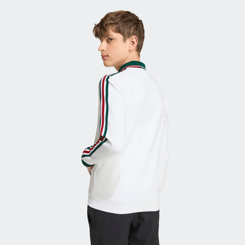 adidas Mexico Away Anthem Jacket Kids - JZ6461-ADIDAS by adidas | Available at Niky's Sports