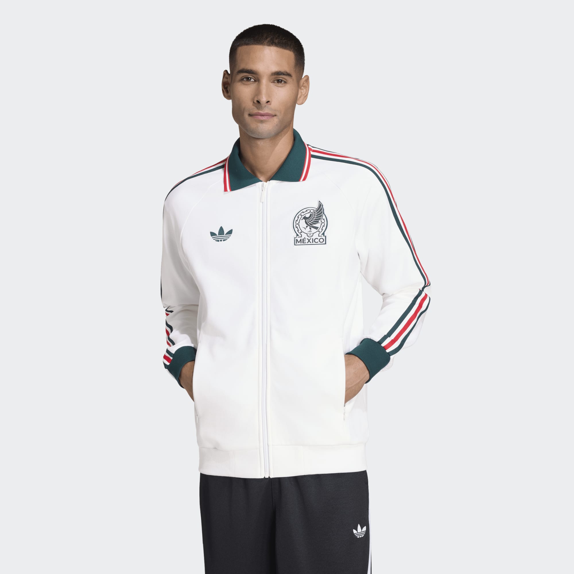 adidas Mexico Away Anthem Jacket - JZ6462-ADIDAS by adidas | Available at Niky's Sports