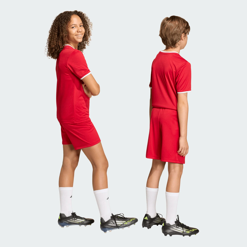 adidas Entrada 26 Short Youth - JZ6528-ADIDAS by adidas | Available at Niky's Sports