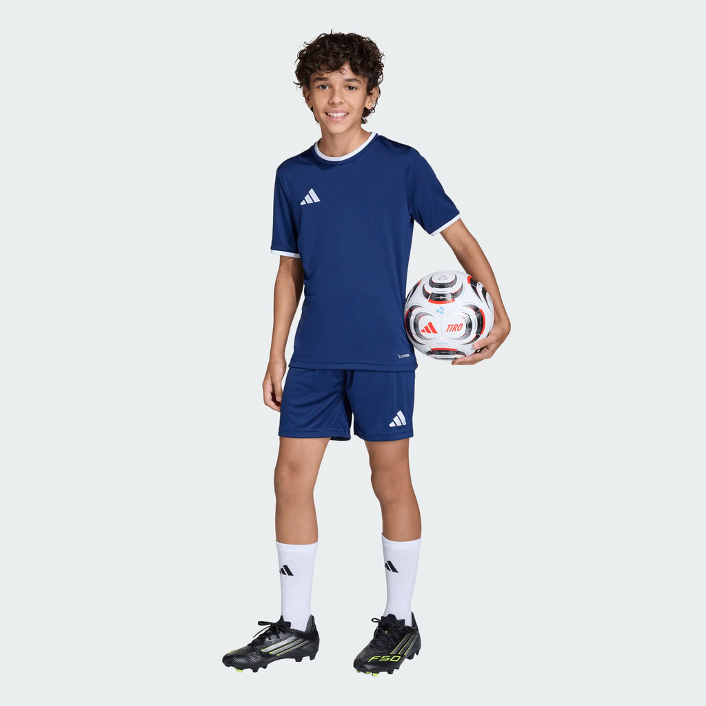 adidas Entrada 26 Short Youth - JZ6532-ADIDAS by adidas | Available at Niky's Sports