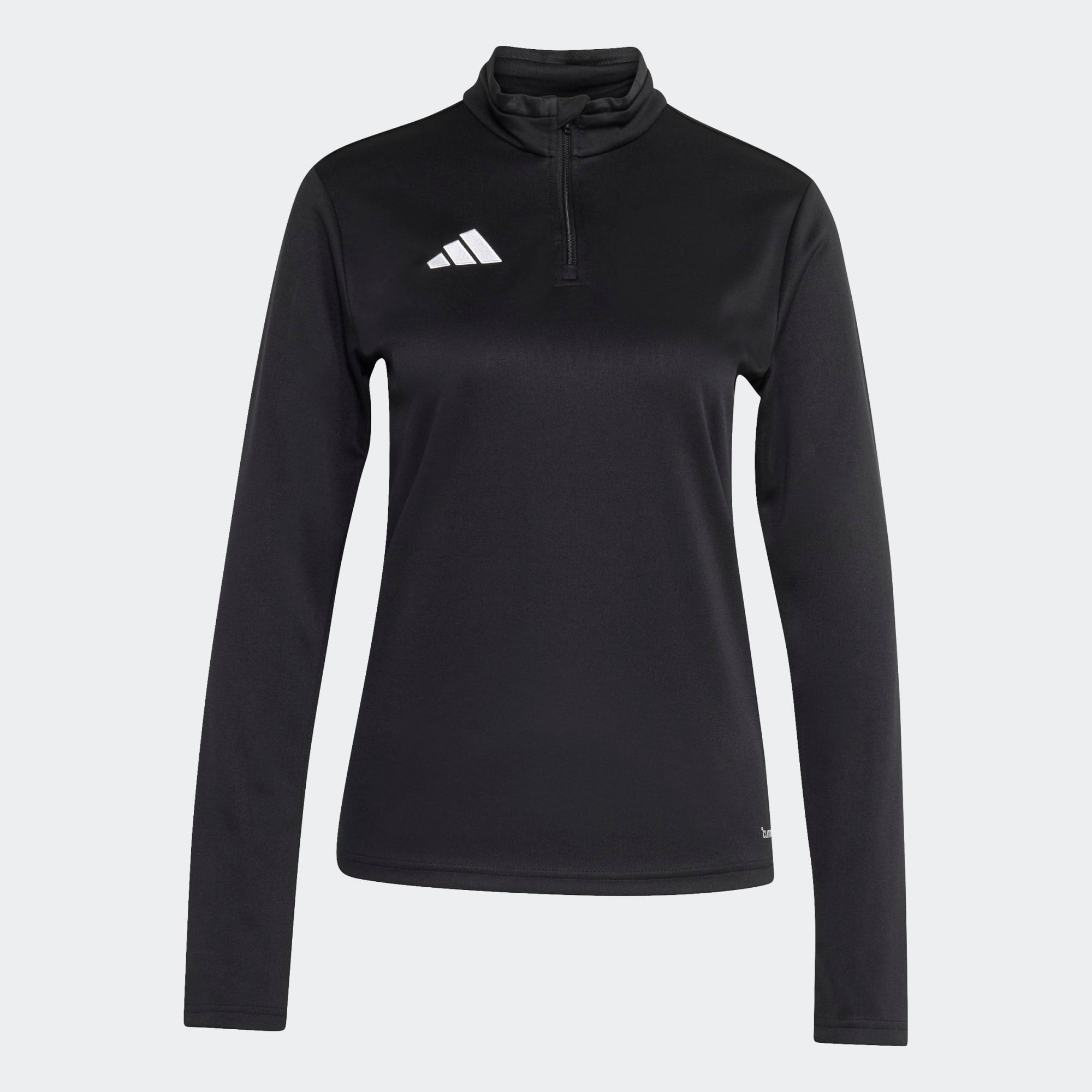 adidas Entrada 26 1/4 Zip Training Top Black - JZ6646 by adidas | Available at Niky's Sports