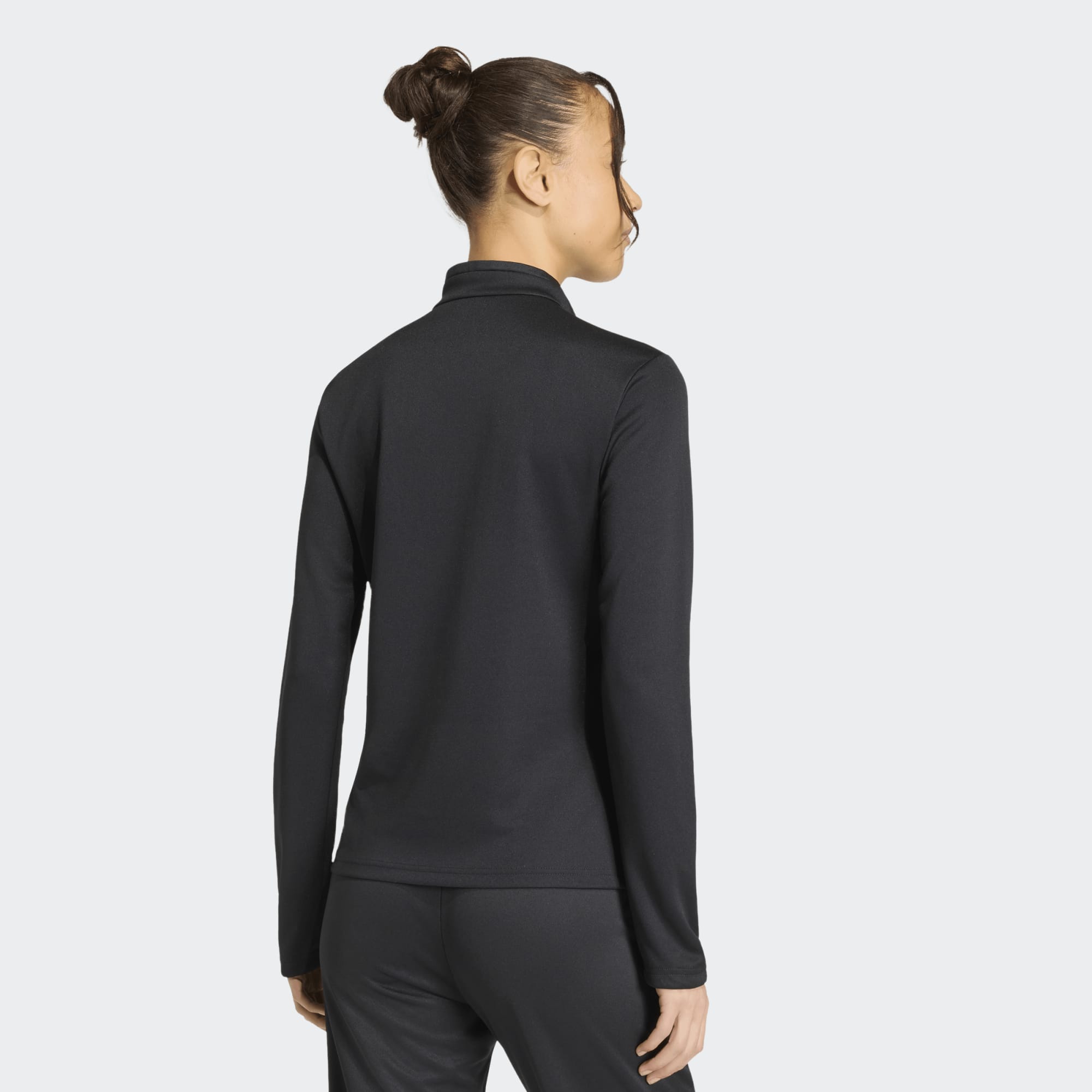 adidas Entrada 26 1/4 Zip Training Top Black - JZ6646 by adidas | Available at Niky's Sports