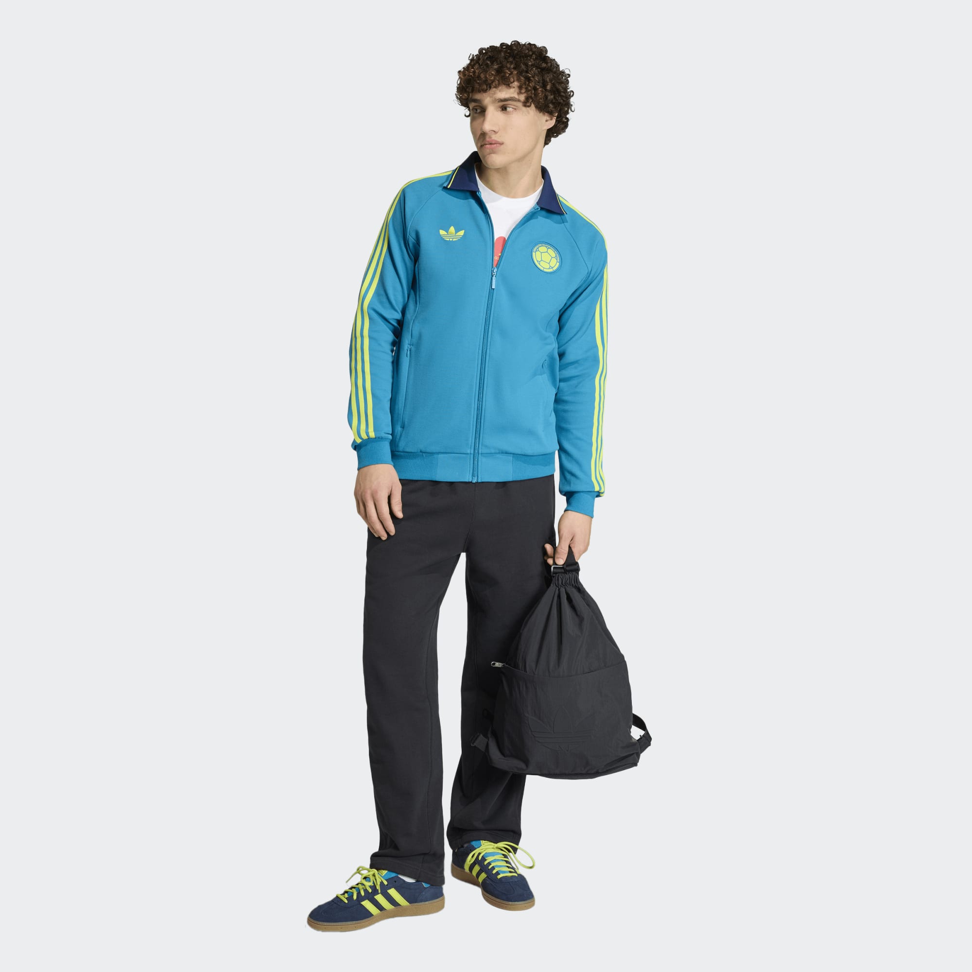 adidas Colombia Away Anthem Jacket - JZ9056-ADIDAS by adidas | Available at Niky's Sports