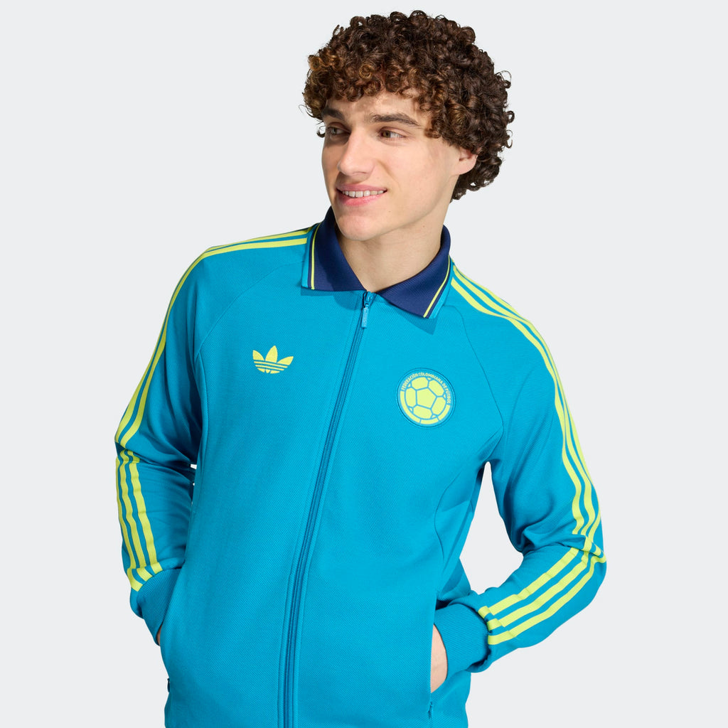 adidas Colombia Away Anthem Jacket - JZ9056-ADIDAS by adidas | Available at Niky's Sports