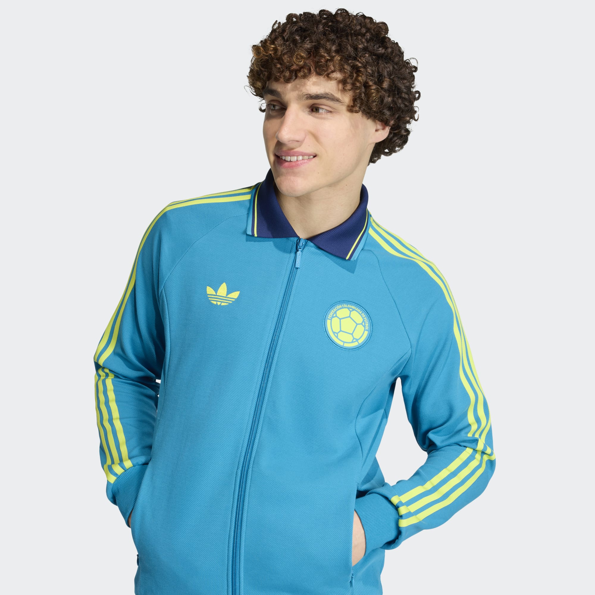 adidas Colombia Away Anthem Jacket - JZ9056-ADIDAS by adidas | Available at Niky's Sports