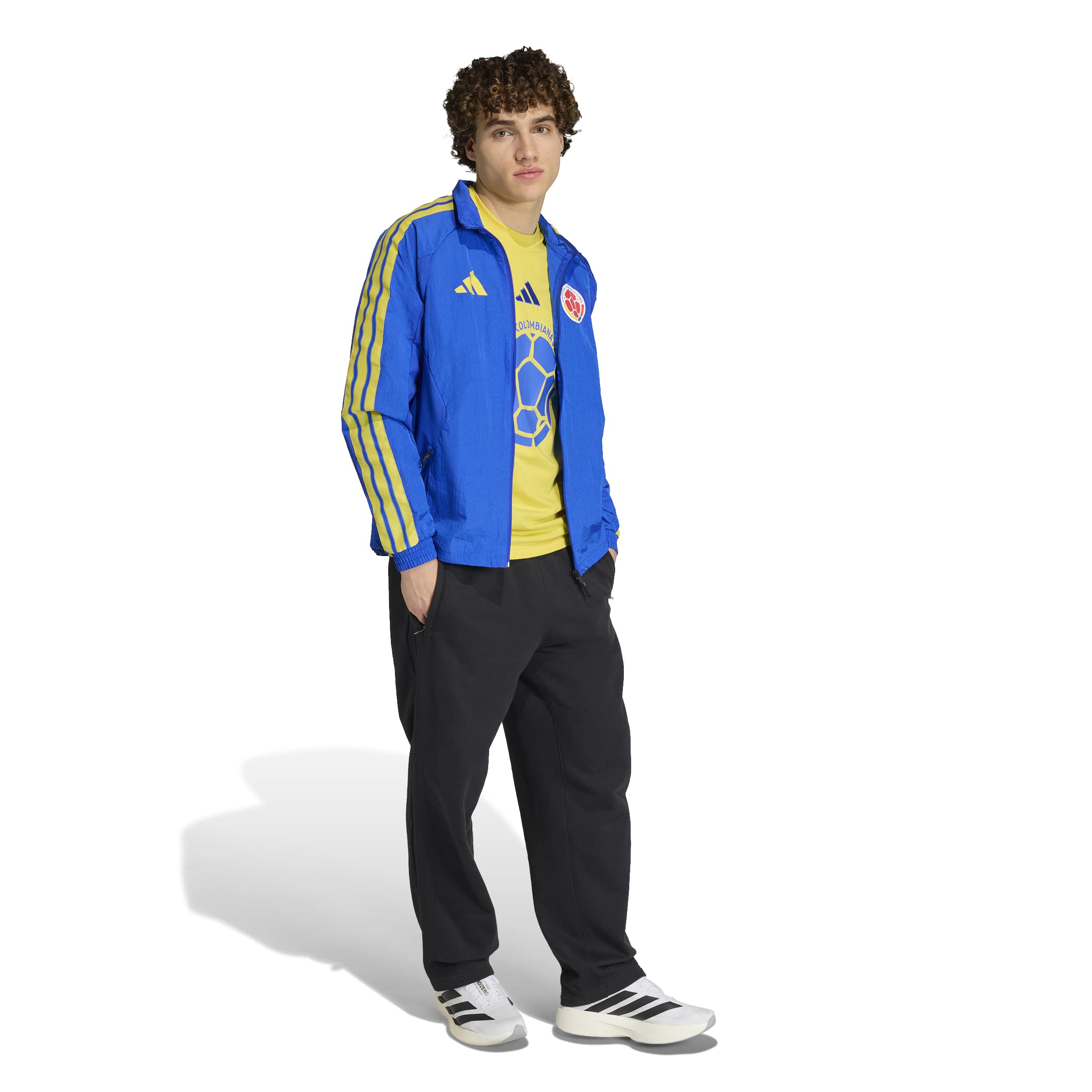adidas Colombia Home Anthem Jacket - JZ9058-ADIDAS by adidas | Available at Niky's Sports