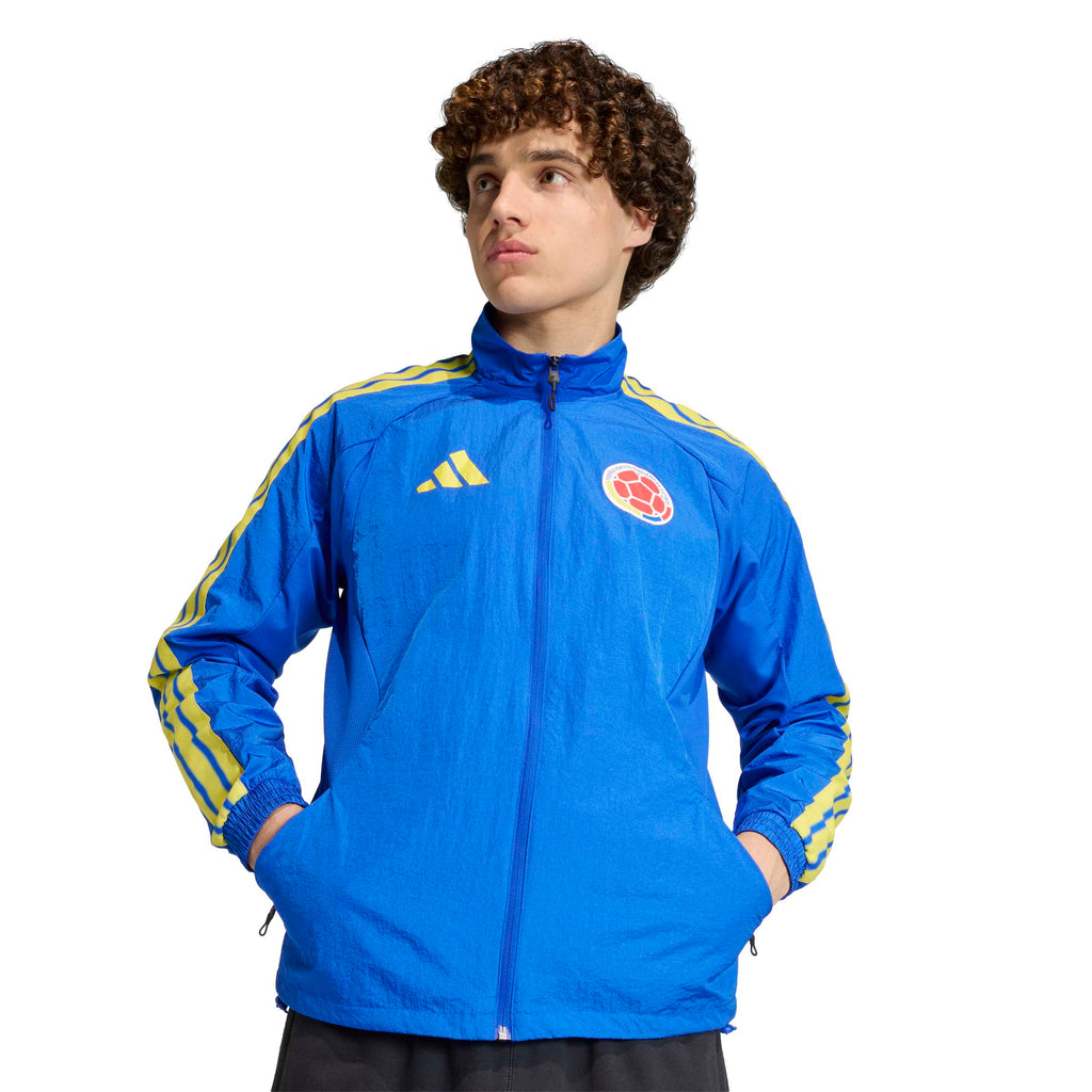 adidas Colombia Home Anthem Jacket - JZ9058-ADIDAS by adidas | Available at Niky's Sports