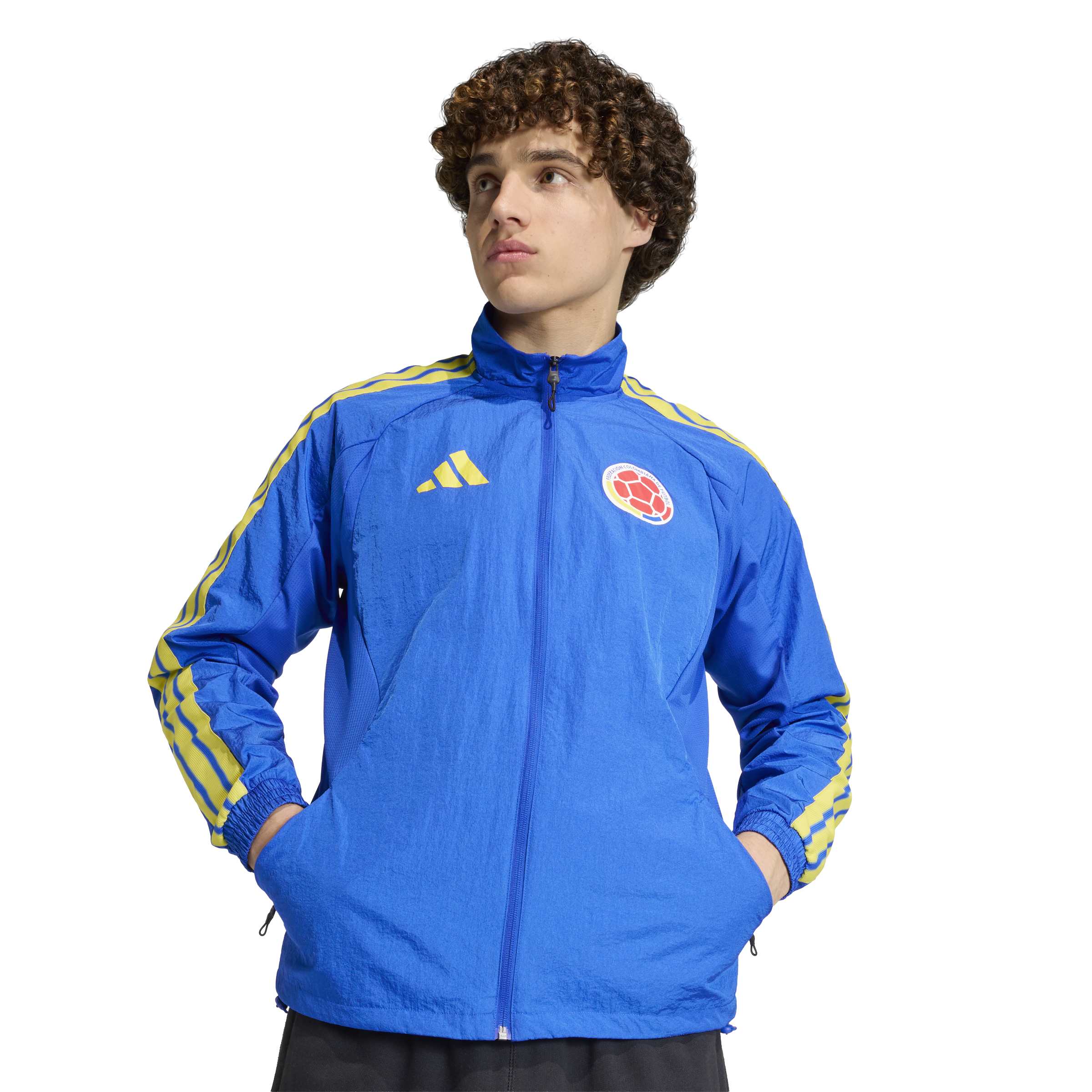 adidas Colombia Home Anthem Jacket - JZ9058-ADIDAS by adidas | Available at Niky's Sports