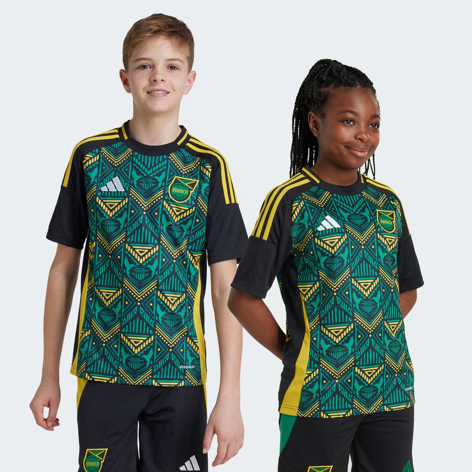 adidas JAMAICA 24 AWAY JERSEY KIDS - IS5671-ADIDAS by adidas | Available at Niky's Sports