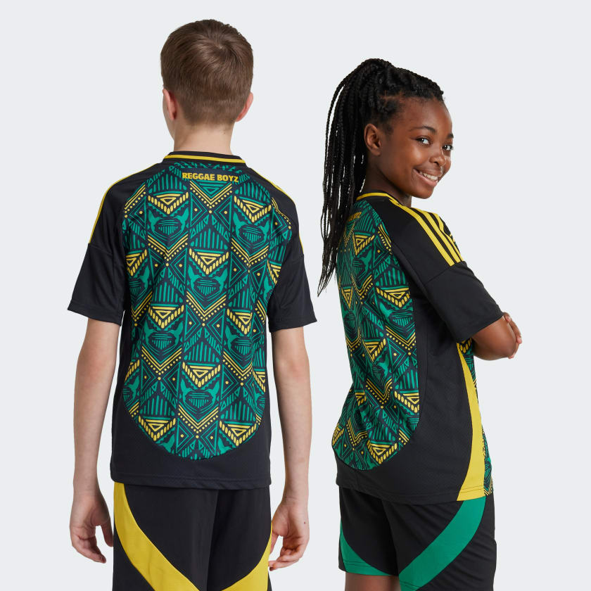 adidas JAMAICA 24 AWAY JERSEY KIDS - IS5671-ADIDAS by adidas | Available at Niky's Sports