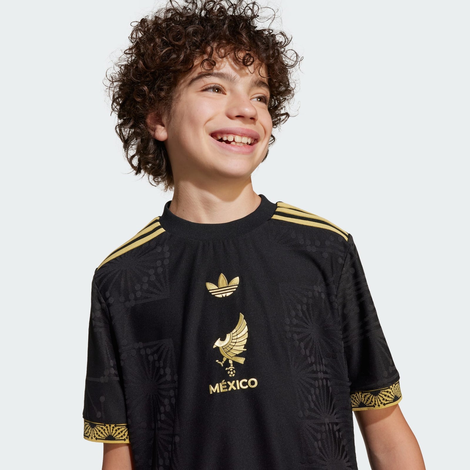 adidas Mexico De Oro Youth Jersey 2025 - JM2535-ADIDAS by adidas | Available at Niky's Sports