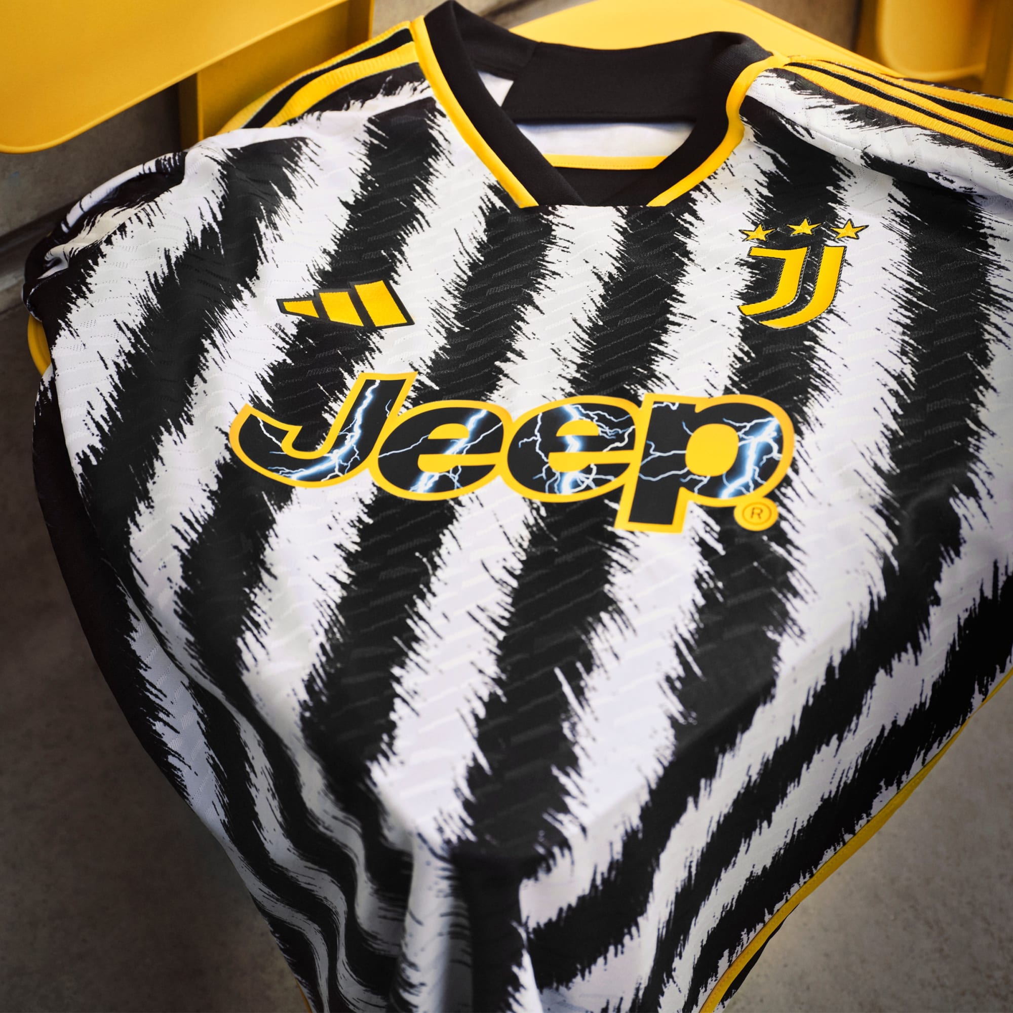 adidas JUVENTUS 23/24 HOME AUTHENTIC JERSEY - HR8248-ADIDAS by adidas | Available at Niky's Sports