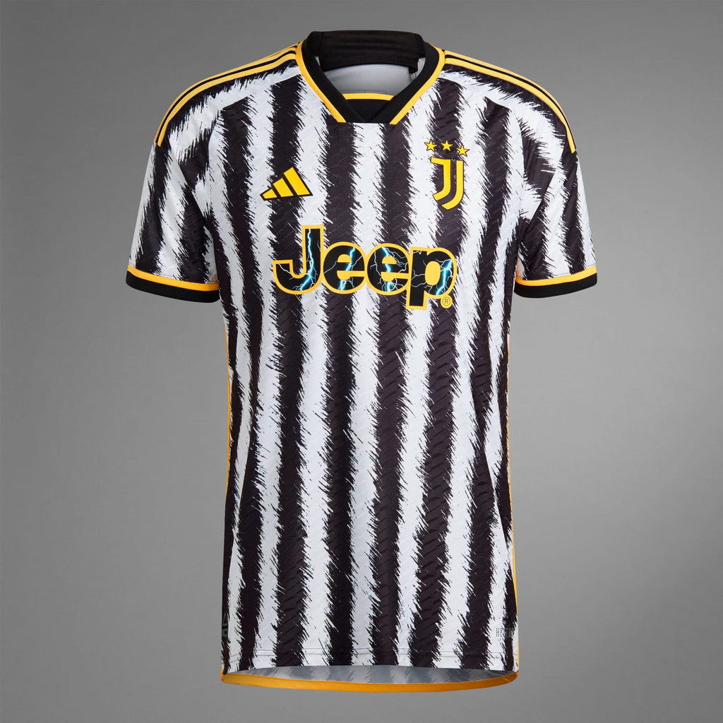 adidas JUVENTUS 23/24 HOME AUTHENTIC JERSEY - HR8248-ADIDAS by adidas | Available at Niky's Sports