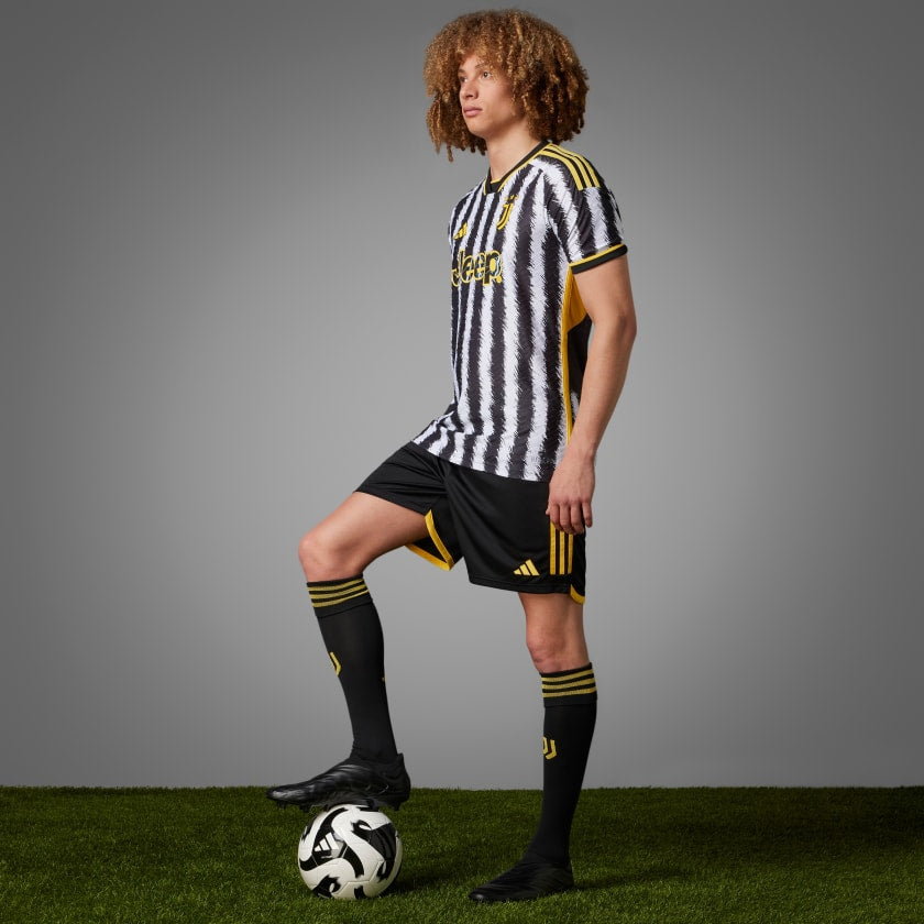 adidas JUVENTUS 23/24 HOME AUTHENTIC JERSEY - HR8248-ADIDAS by adidas | Available at Niky's Sports