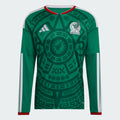 adidas Mexico 26 Home Men's Long Sleeve Replica Jersey