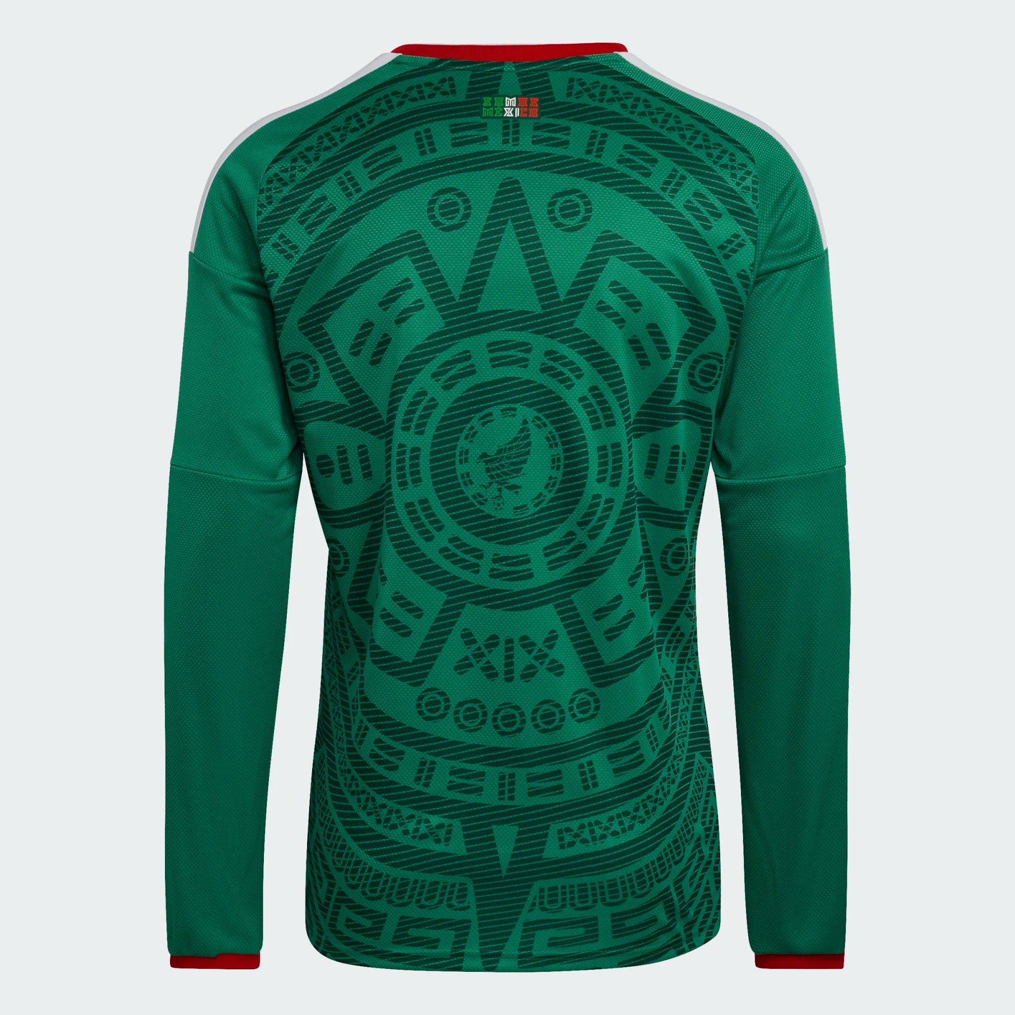 adidas Mexico 26 Home Men's Long Sleeve Replica Jersey
