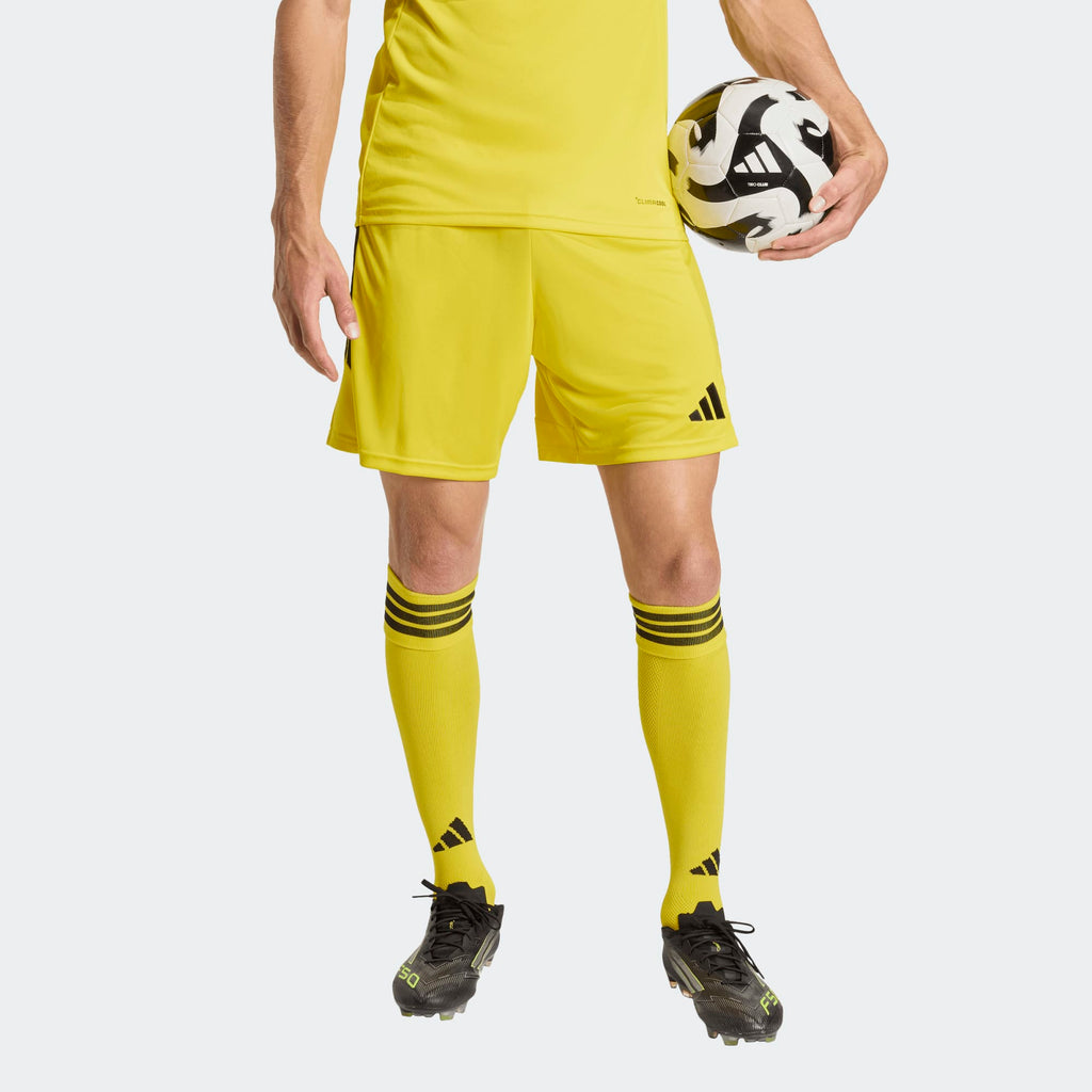 adidas Tiro 26 League Shorts Yellow/Black Men's - KA8777 by adidas | Available at Niky's Sports