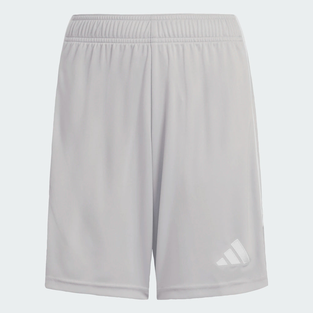 adidas Tiro 26 League Youth Soccer Short Grey/White - KA8815-adidas by Adidas | Available at Niky's Sports
