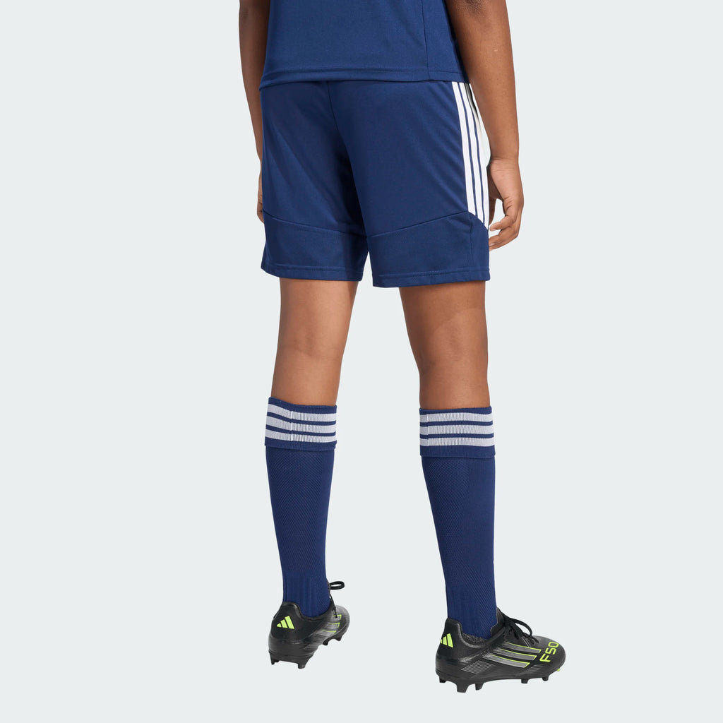 adidas Tiro 26 League Youth Soccer Short Navy/White - KA8821-adidas by Adidas | Available at Niky's Sports