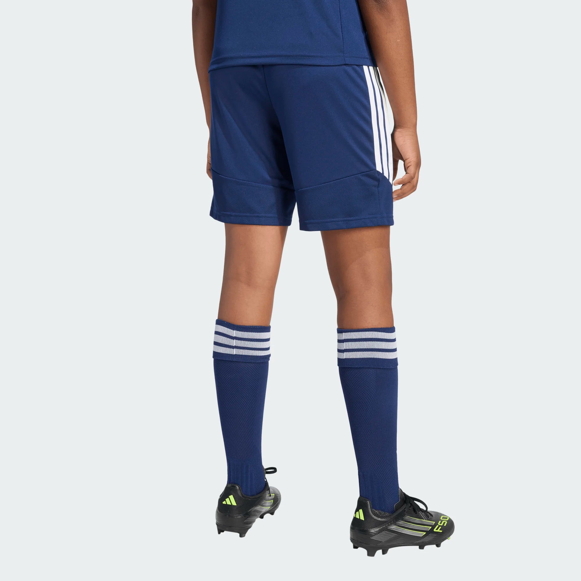 adidas Tiro 26 League Youth Soccer Short Navy/White - KA8821-adidas by Adidas | Available at Niky's Sports