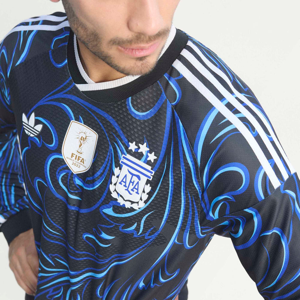 adidas Argentina 26 Away Authentic Long Sleeve Jersey