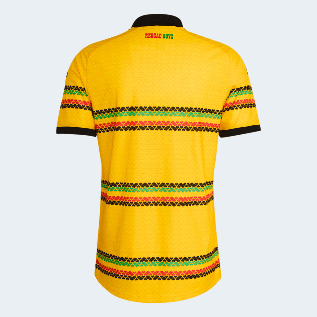 adidas Jamaica 26 x Bob Marley Home Men's Authentic Jersey - KB7466-ADIDAS by adidas | Available at Niky's Sports