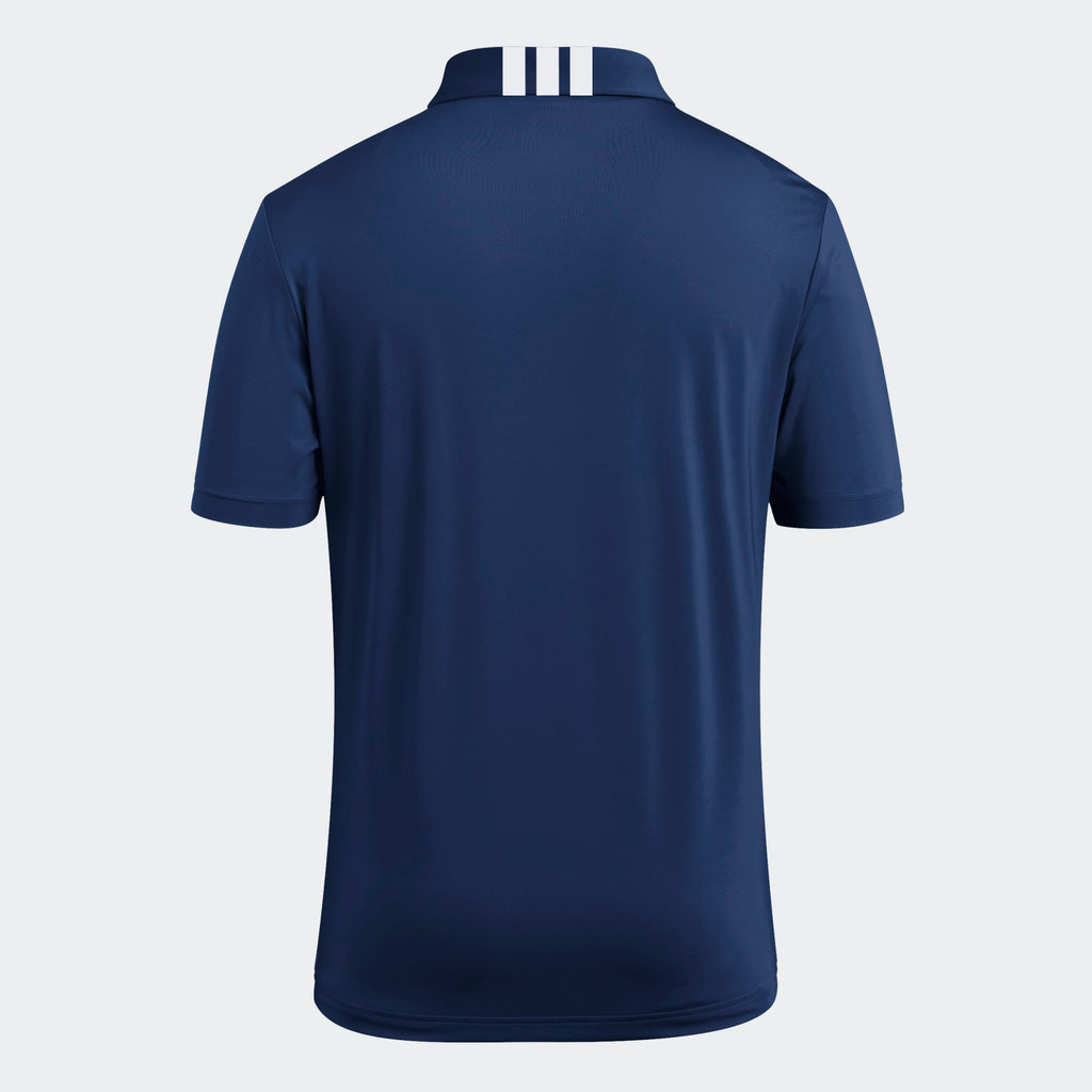 adidas 3 Stripe Basic Short Sleeve Polo