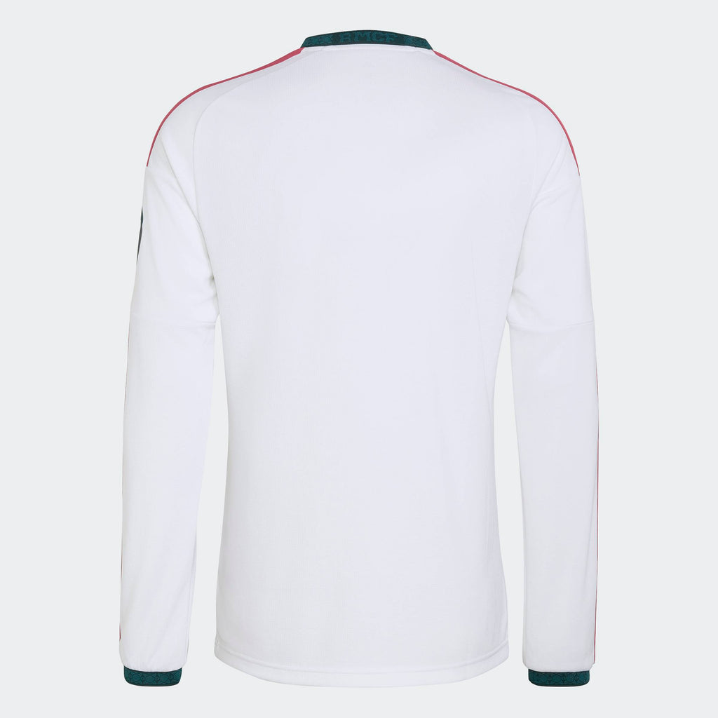 adidas Real Madrid 26/27 Home Jersey Long Sleeve in White, back view