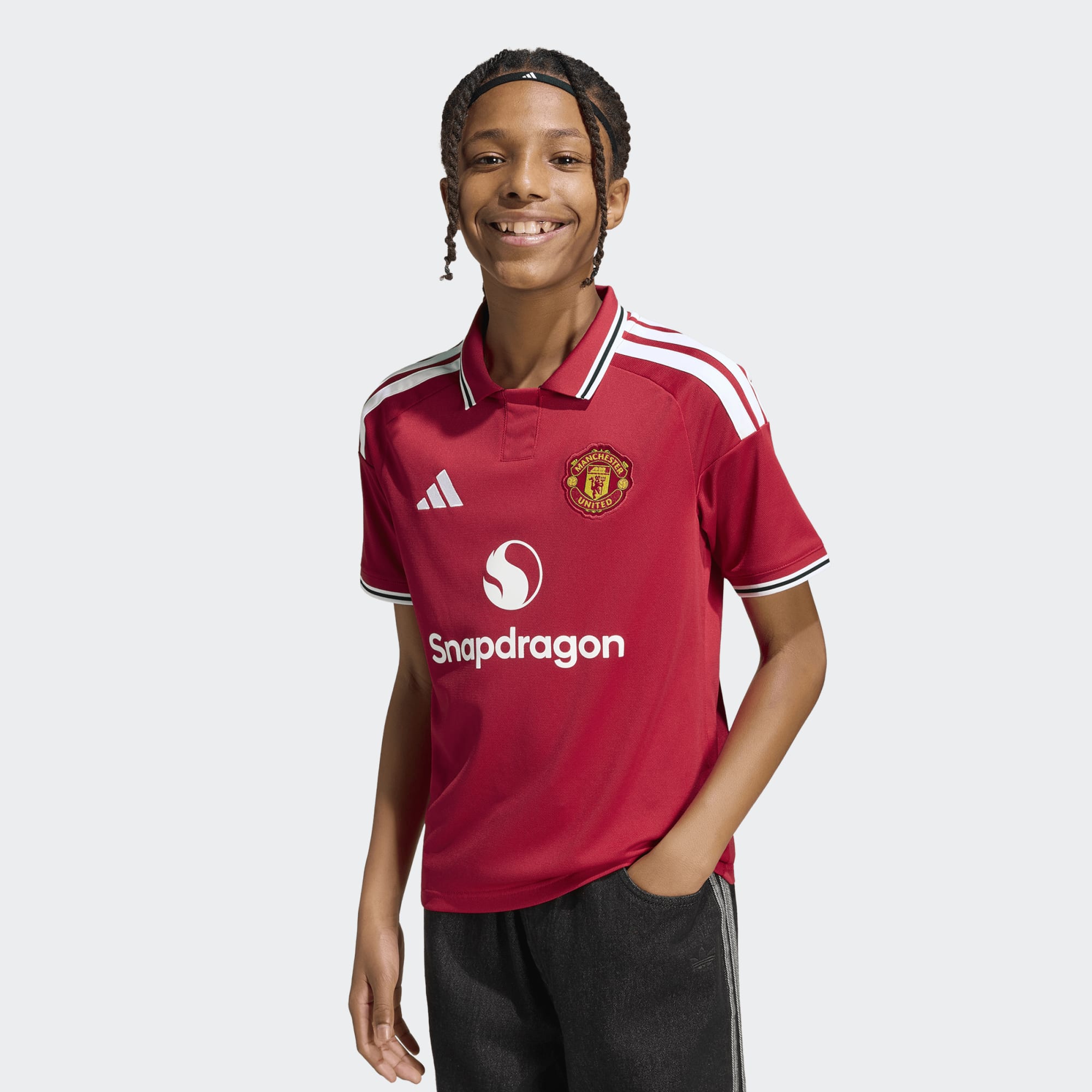 adidas MANCHESTER UNITED 26/27 HOME JERSEY KIDS