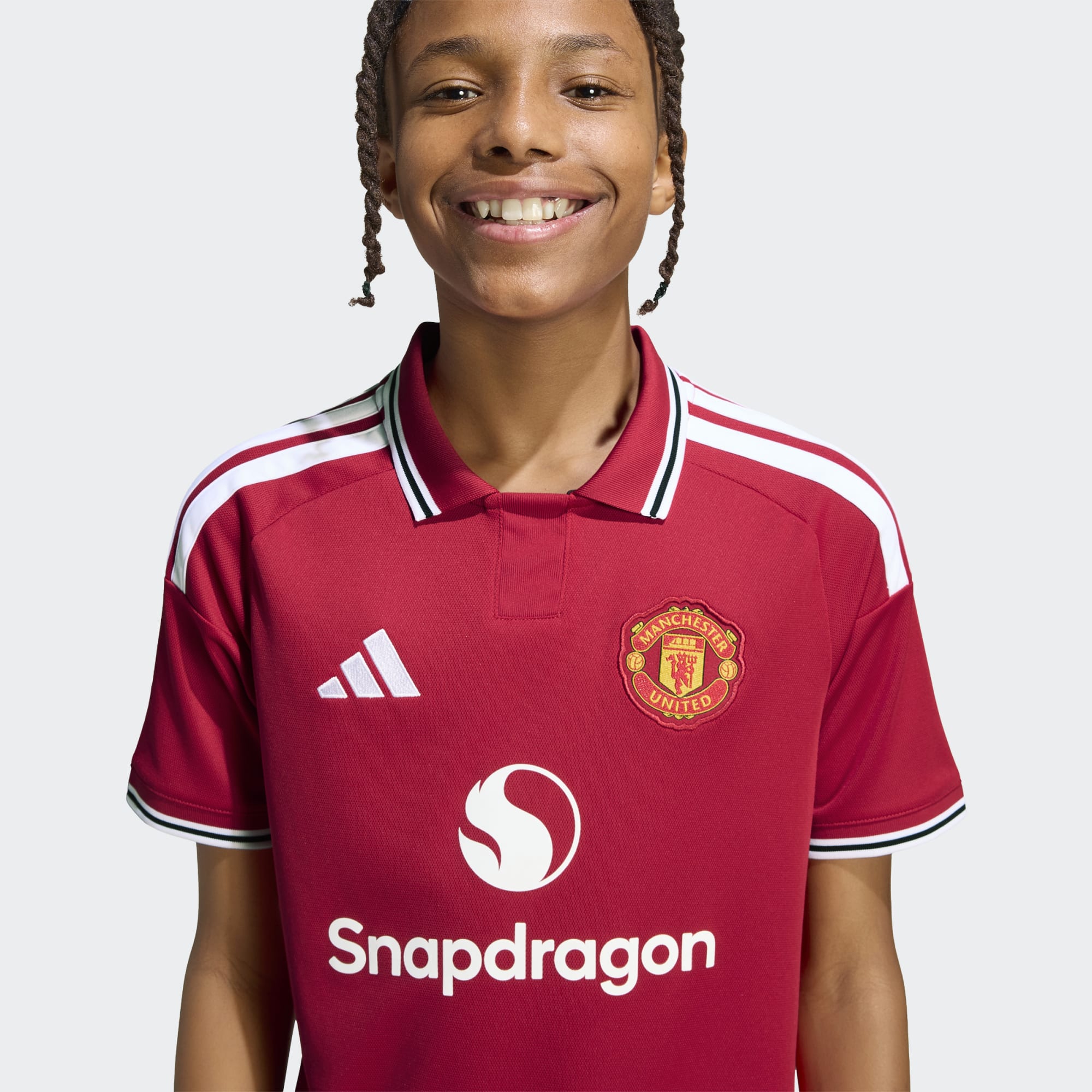 adidas MANCHESTER UNITED 26/27 HOME JERSEY KIDS