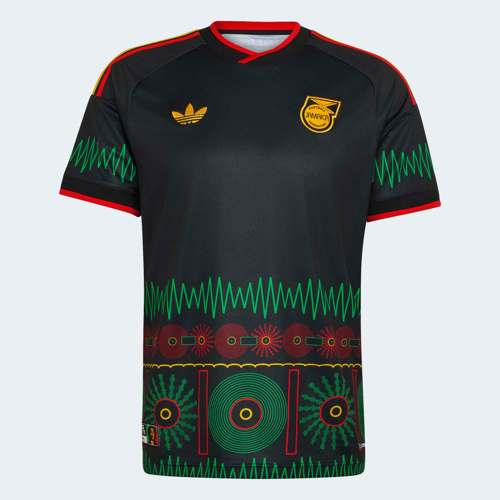 adidas Jamaica 26 x Bob Marley Away Men's Stadium Jersey - KD0957-ADIDAS by adidas | Available at Niky's Sports