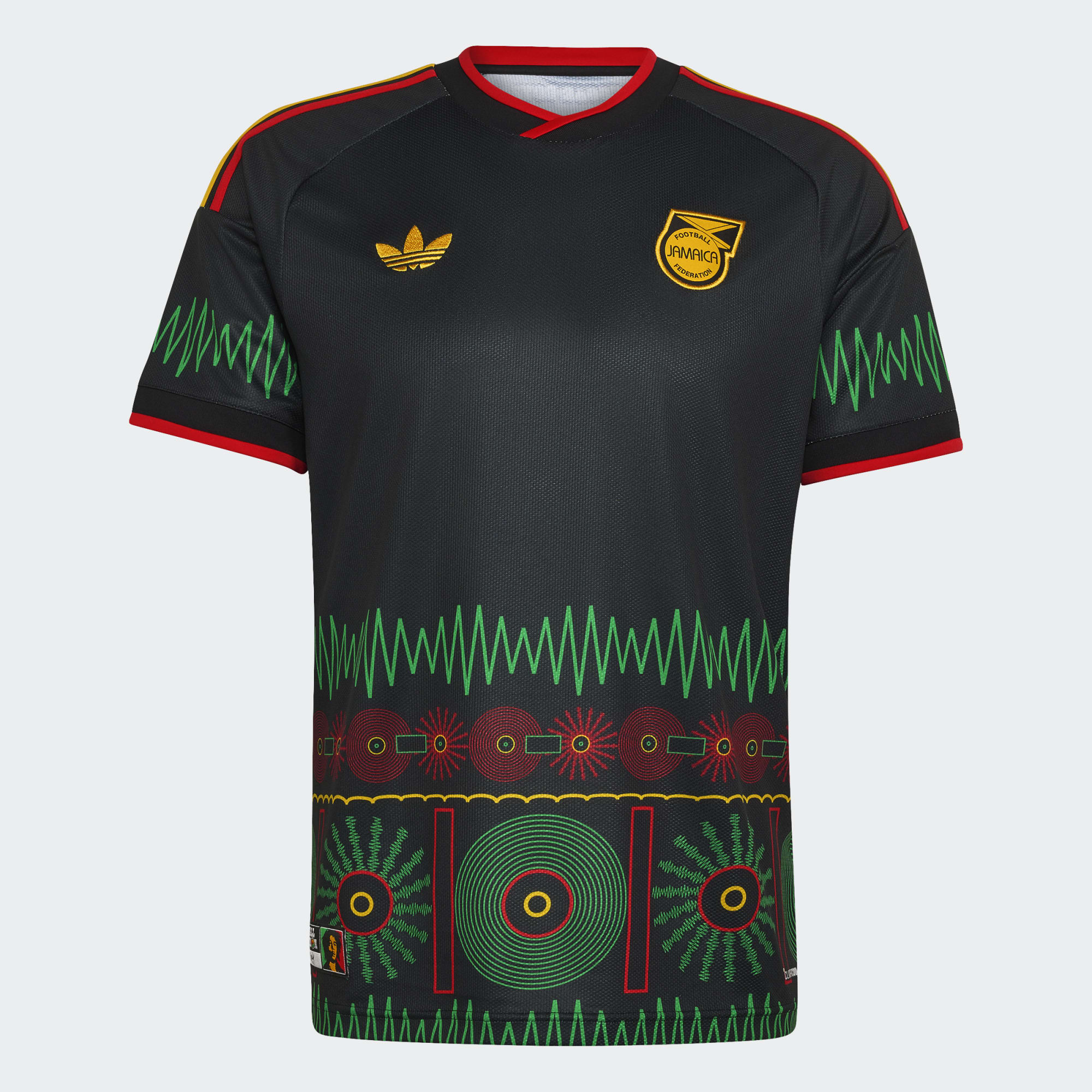 adidas Jamaica 26 x Bob Marley Away Men's Stadium Jersey - KD0957-ADIDAS by adidas | Available at Niky's Sports