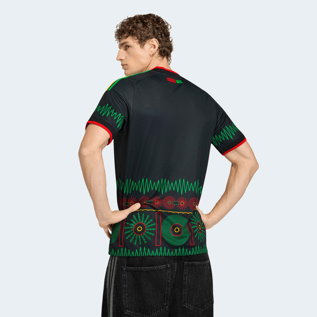 adidas Jamaica 26 x Bob Marley Away Men's Stadium Jersey - KD0957-ADIDAS by adidas | Available at Niky's Sports