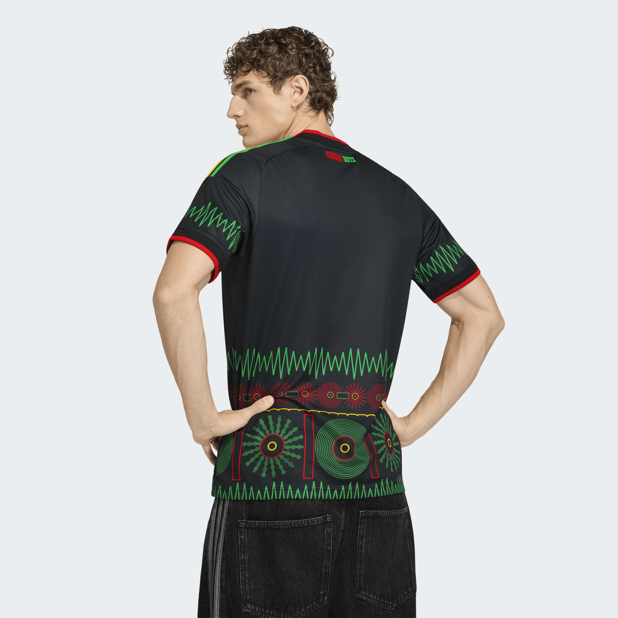 adidas Jamaica 26 x Bob Marley Away Men's Stadium Jersey - KD0957-ADIDAS by adidas | Available at Niky's Sports