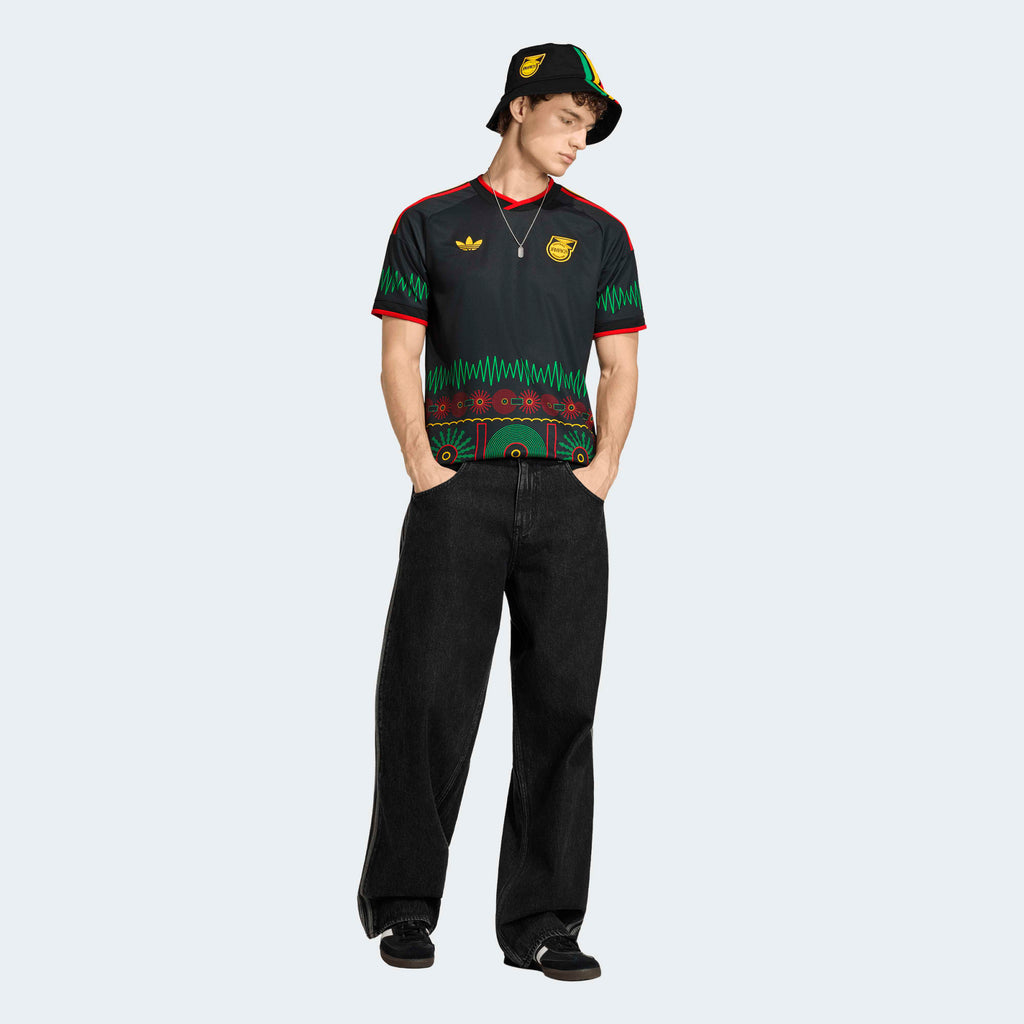 adidas Jamaica 26 x Bob Marley Away Men's Stadium Jersey - KD0957-ADIDAS by adidas | Available at Niky's Sports