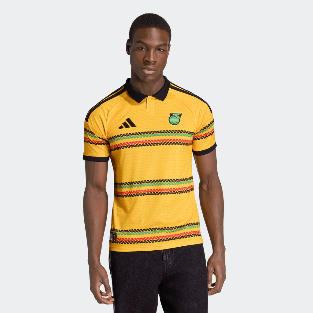 adidas Jamaica 26 x Bob Marley Home Men's Stadium Jersey - KD0959-ADIDAS by adidas | Available at Niky's Sports