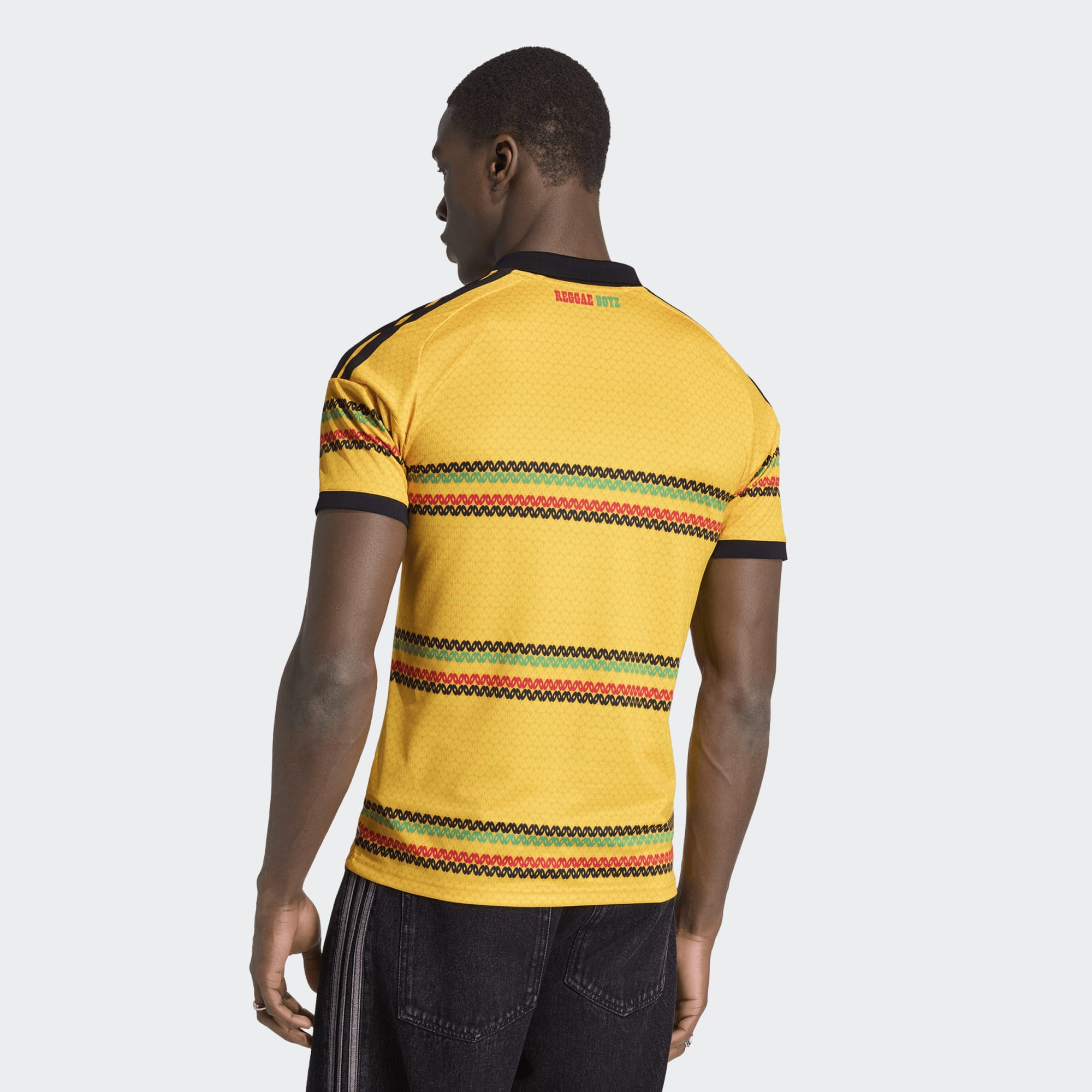 adidas Jamaica 26 x Bob Marley Home Men's Stadium Jersey - KD0959-ADIDAS by adidas | Available at Niky's Sports