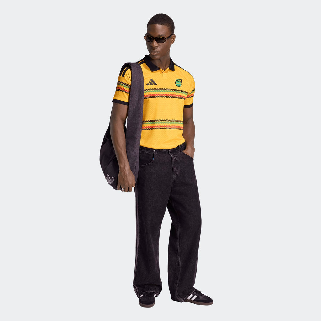 adidas Jamaica 26 x Bob Marley Home Men's Stadium Jersey - KD0959-ADIDAS by adidas | Available at Niky's Sports