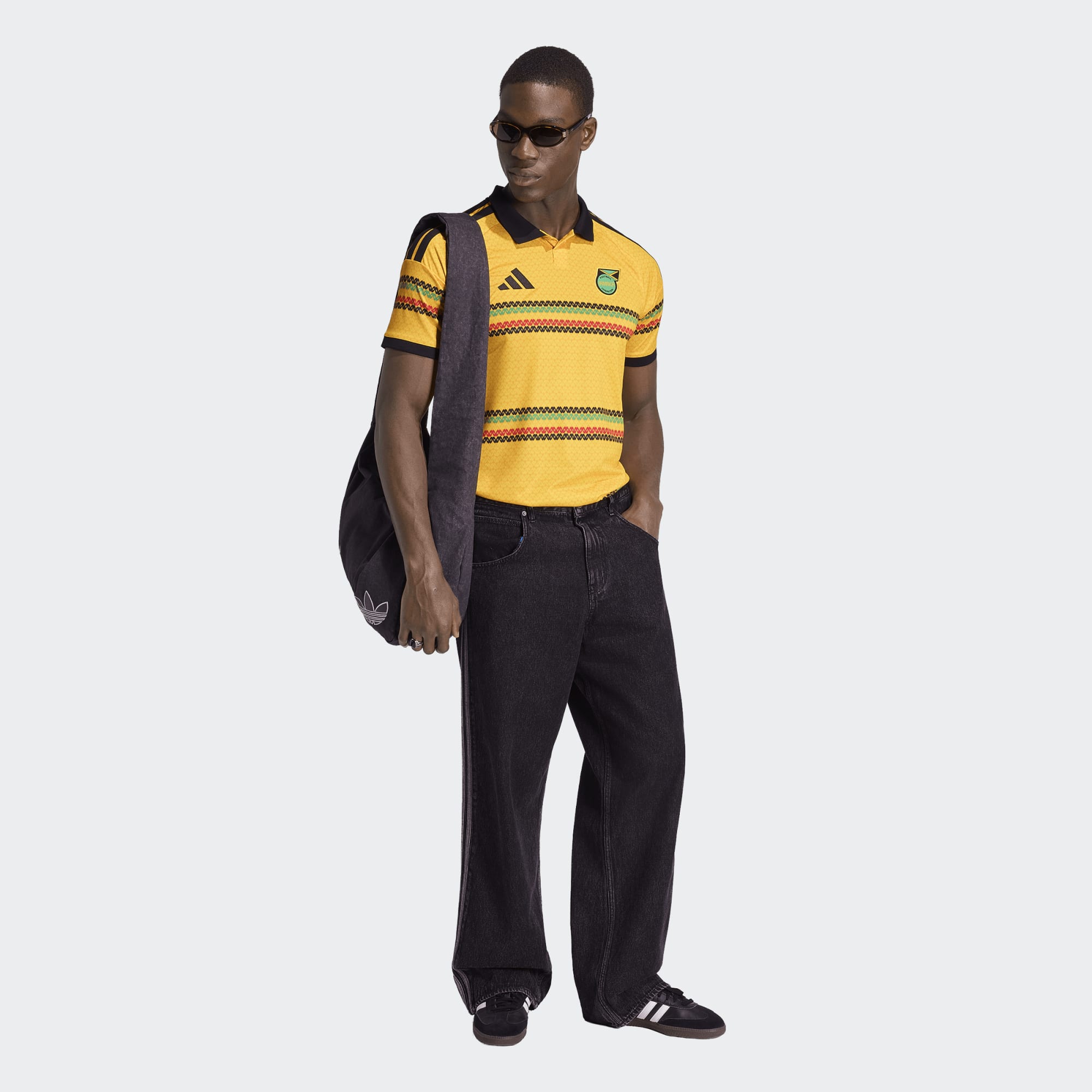 adidas Jamaica 26 x Bob Marley Home Men's Stadium Jersey - KD0959-ADIDAS by adidas | Available at Niky's Sports