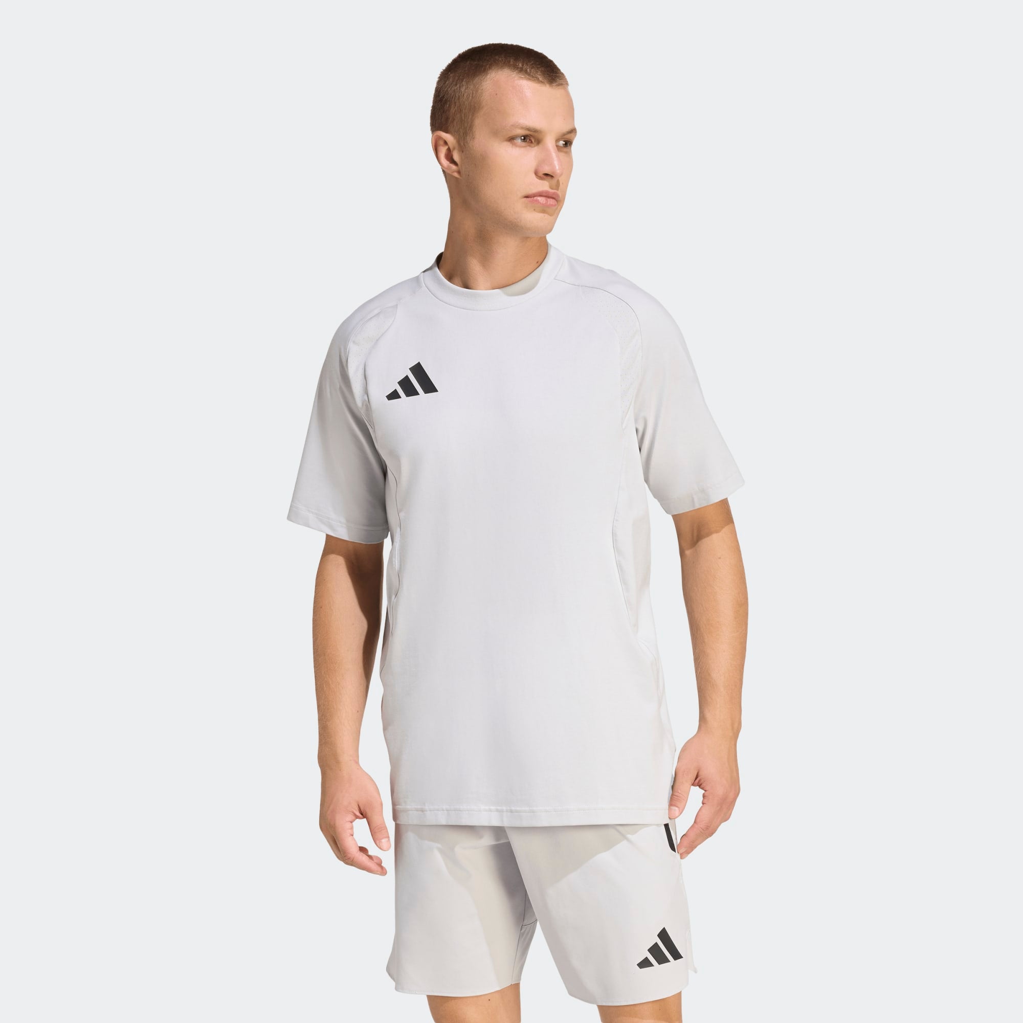 adidas TIRO TRAVEL T-SHIRT - KD1120-ADIDAS by ADIDAS | Available at Niky's Sports