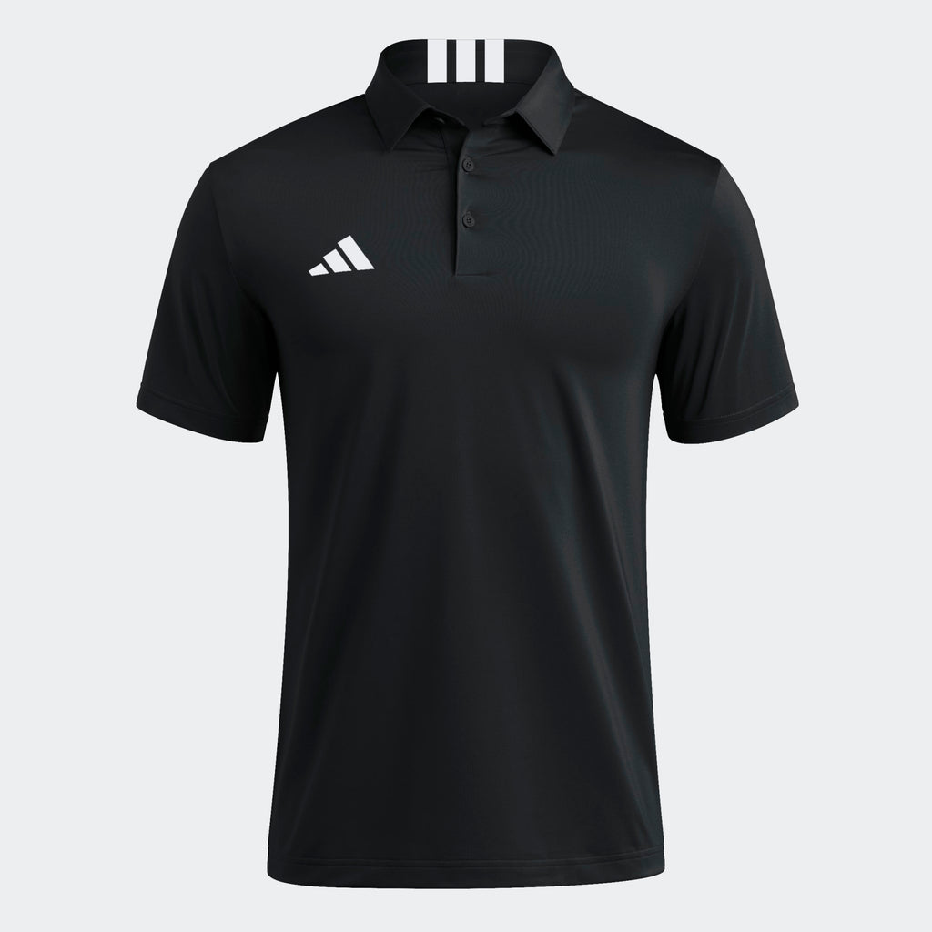 adidas 3 Stripe Basic Short Sleeve Polo