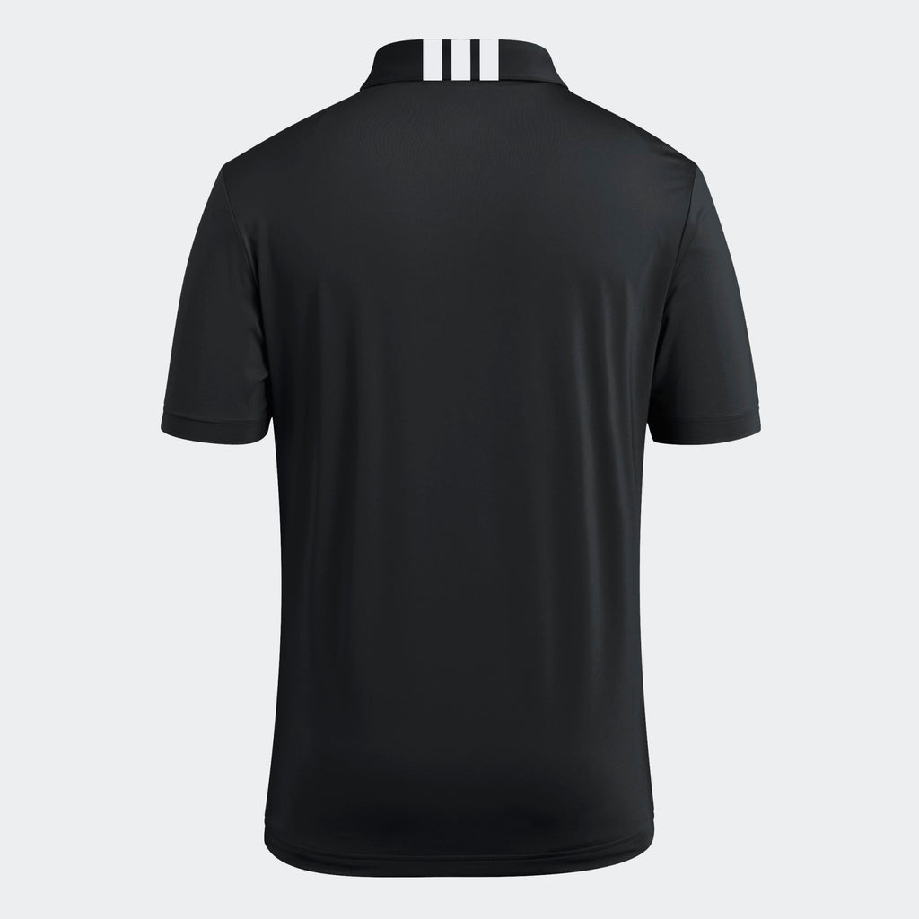 adidas 3 Stripe Basic Short Sleeve Polo