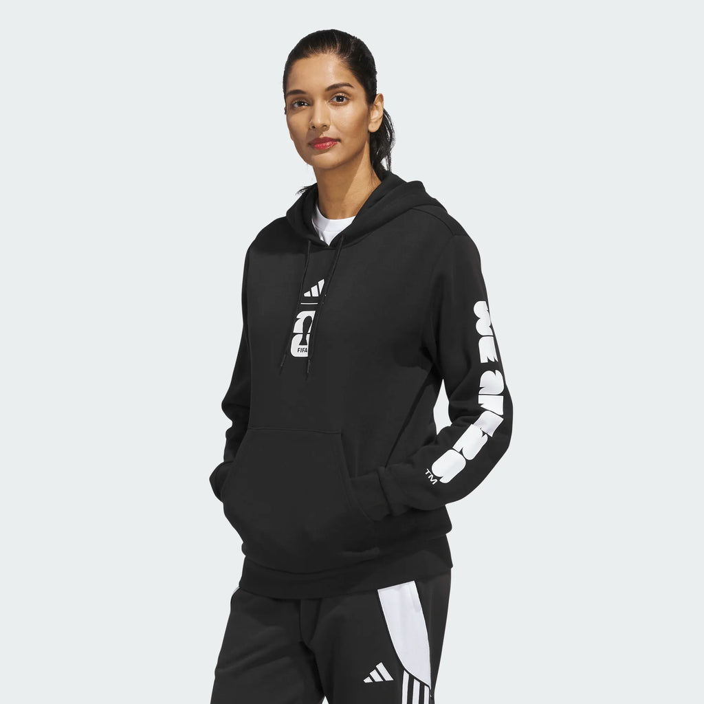 adidas FIFA World Cup 26™ Match Ball Graphic Hoodie Women's - KD5378-ADIDAS by adidas | Available at Niky's Sports