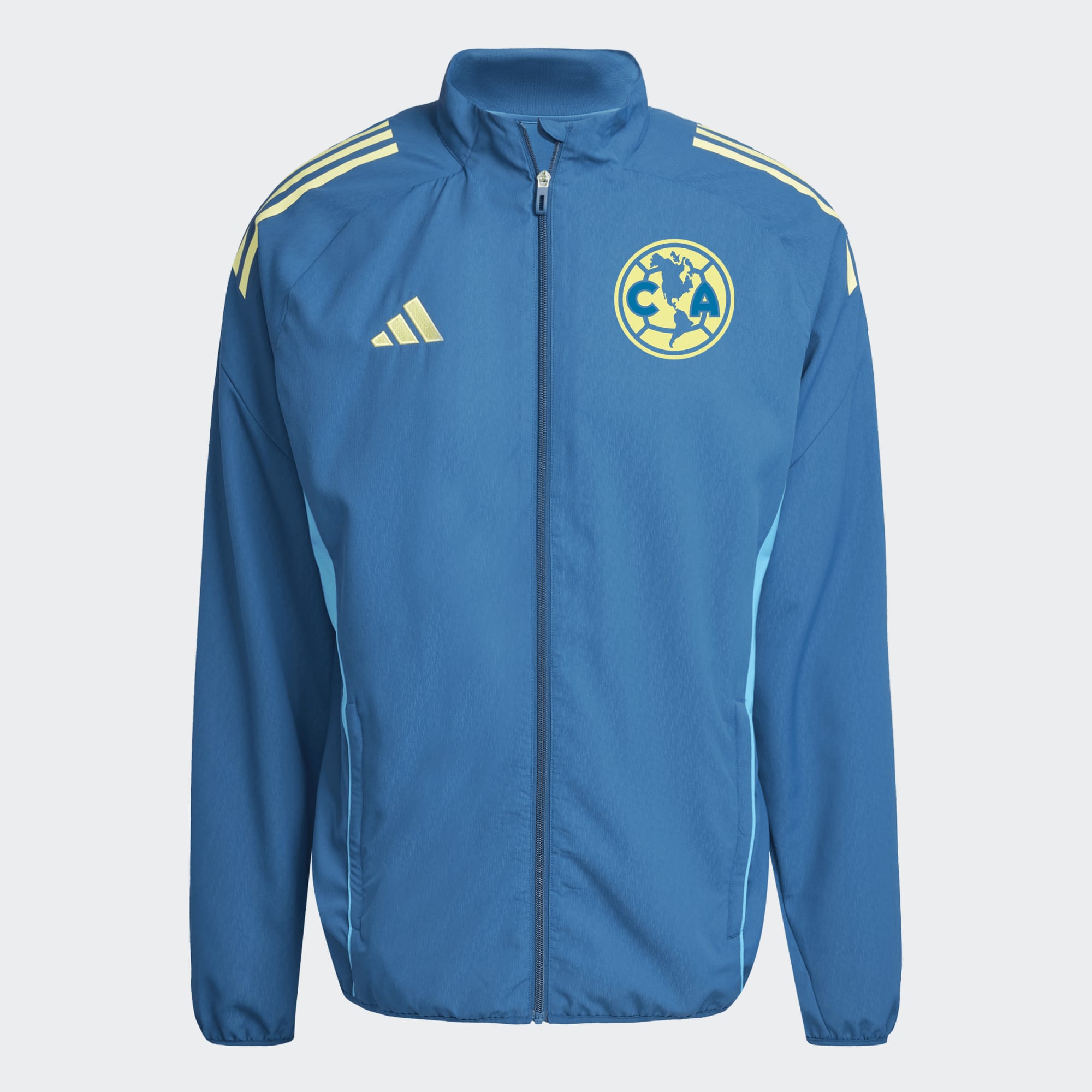 adidas Club America TIRO25 COMPETITION PRESENTATION JACKET Blue - KE5489-ADIDAS by adidas | Available at Niky's Sports