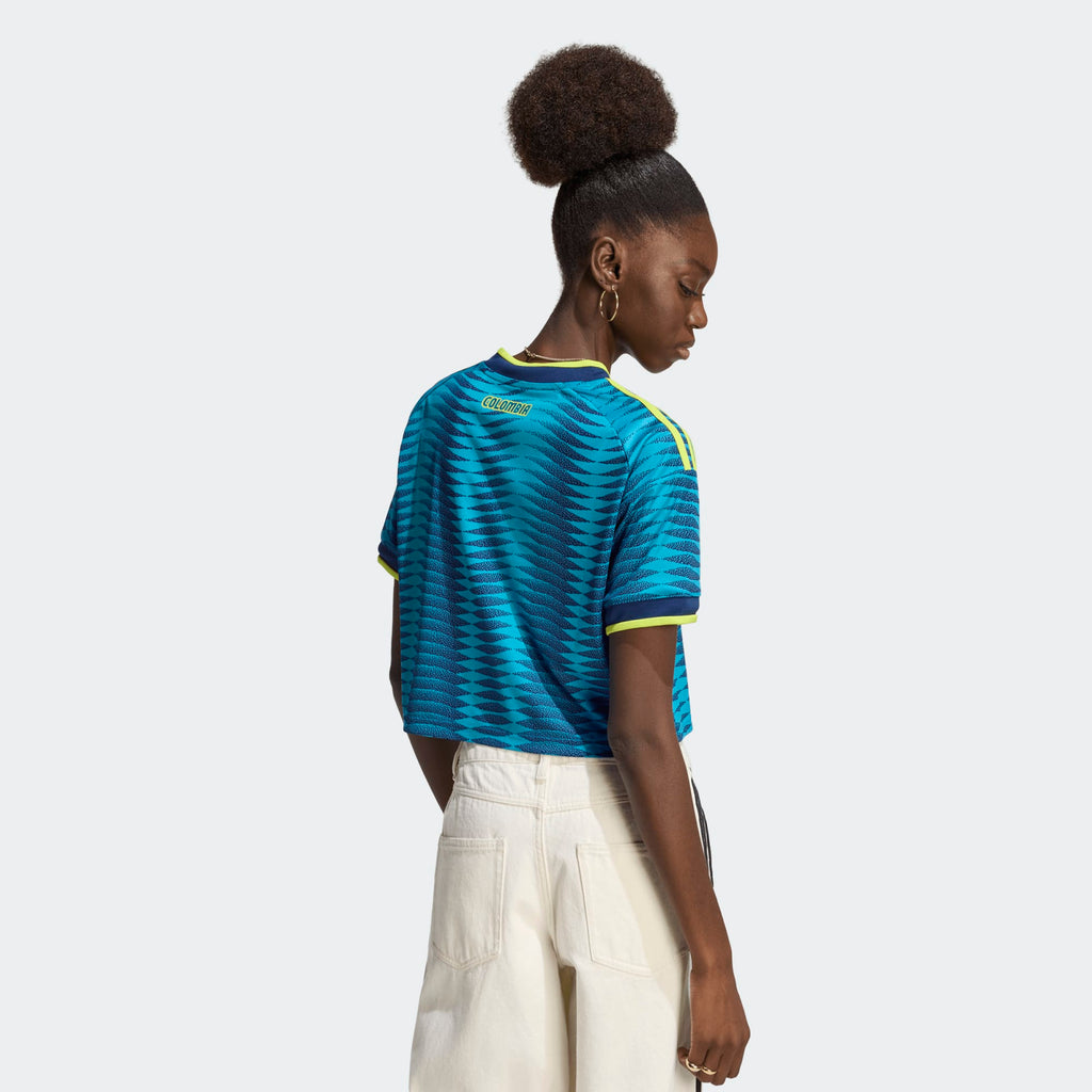 adidas Colombia 26 Away Women's Cropped Jersey - KE8088-ADIDAS by adidas | Available at Niky's Sports