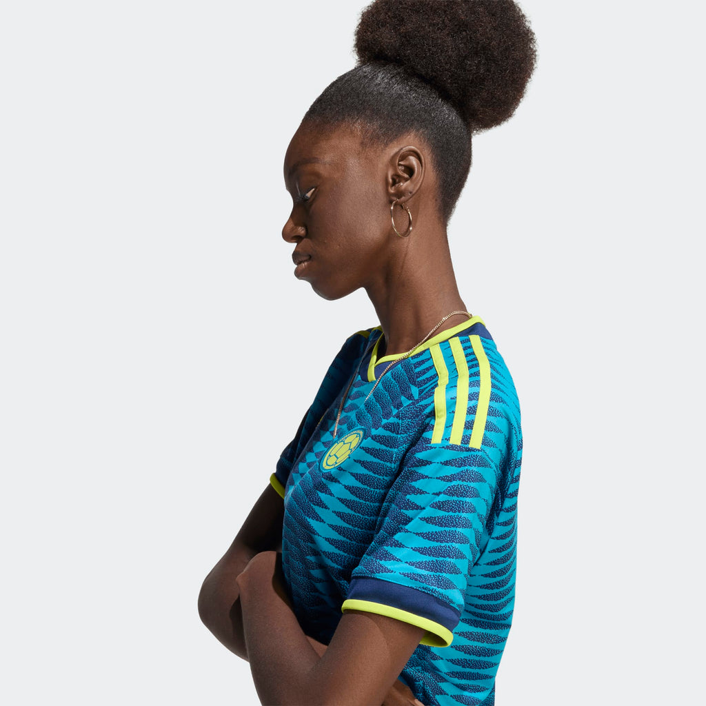 adidas Colombia 26 Away Women's Cropped Jersey - KE8088-ADIDAS by adidas | Available at Niky's Sports