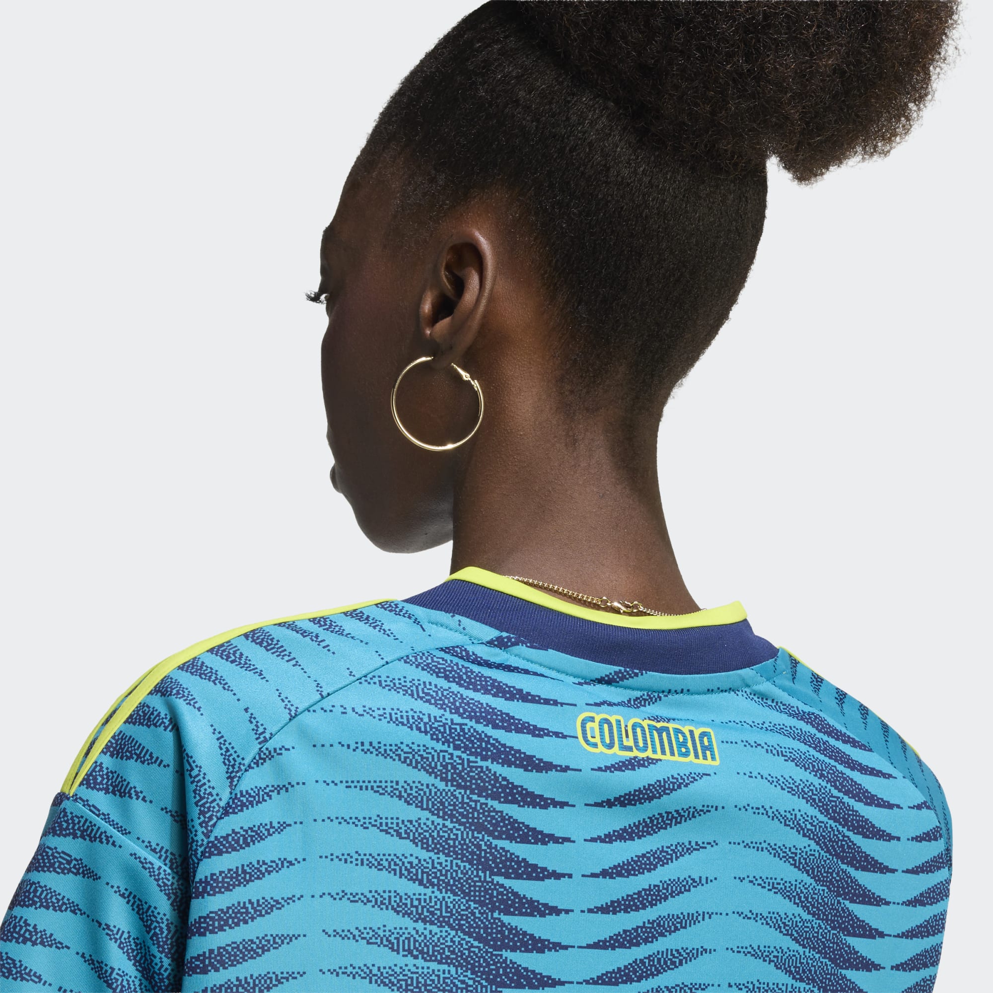 adidas Colombia 26 Away Women's Cropped Jersey - KE8088-ADIDAS by adidas | Available at Niky's Sports